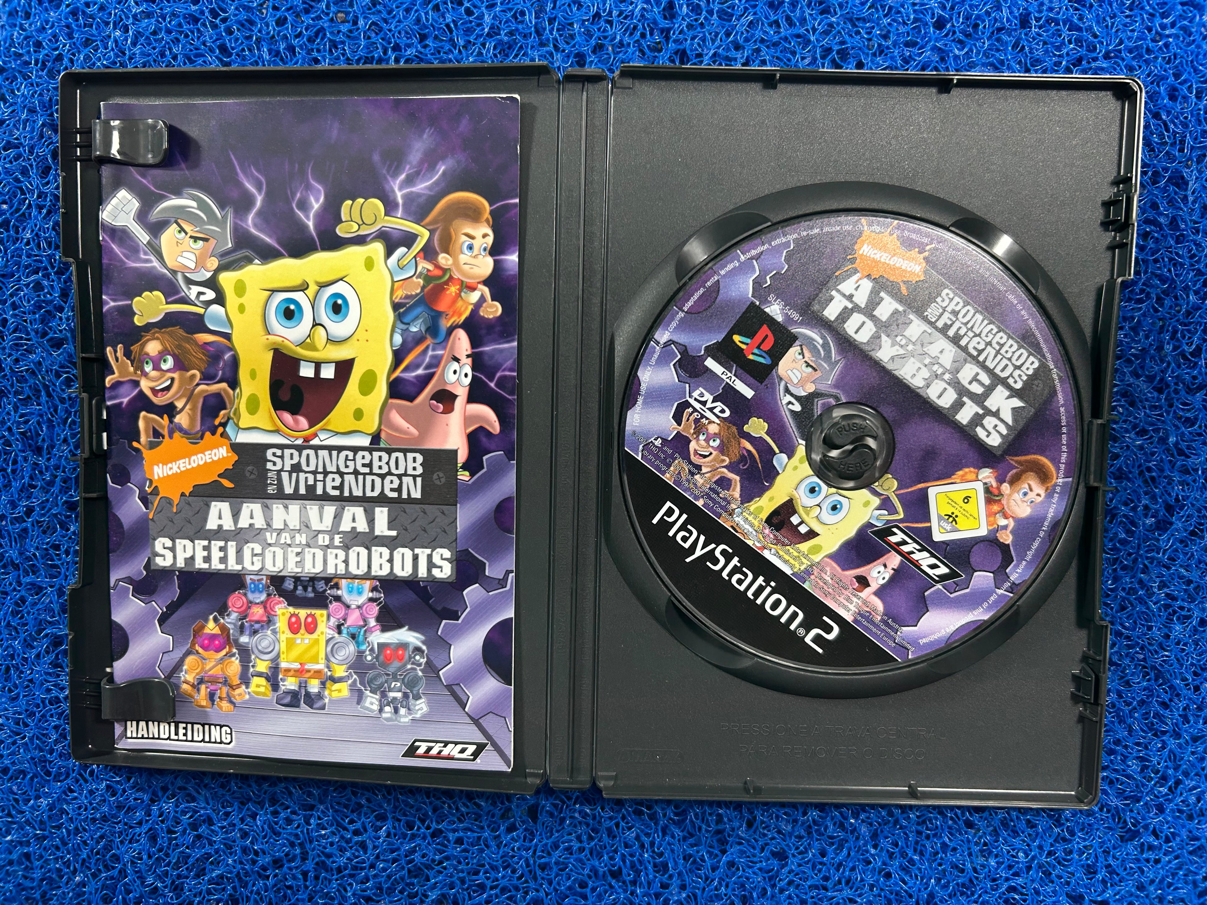 PS2# Spongebob squarepants and friends attack toy boys (E)