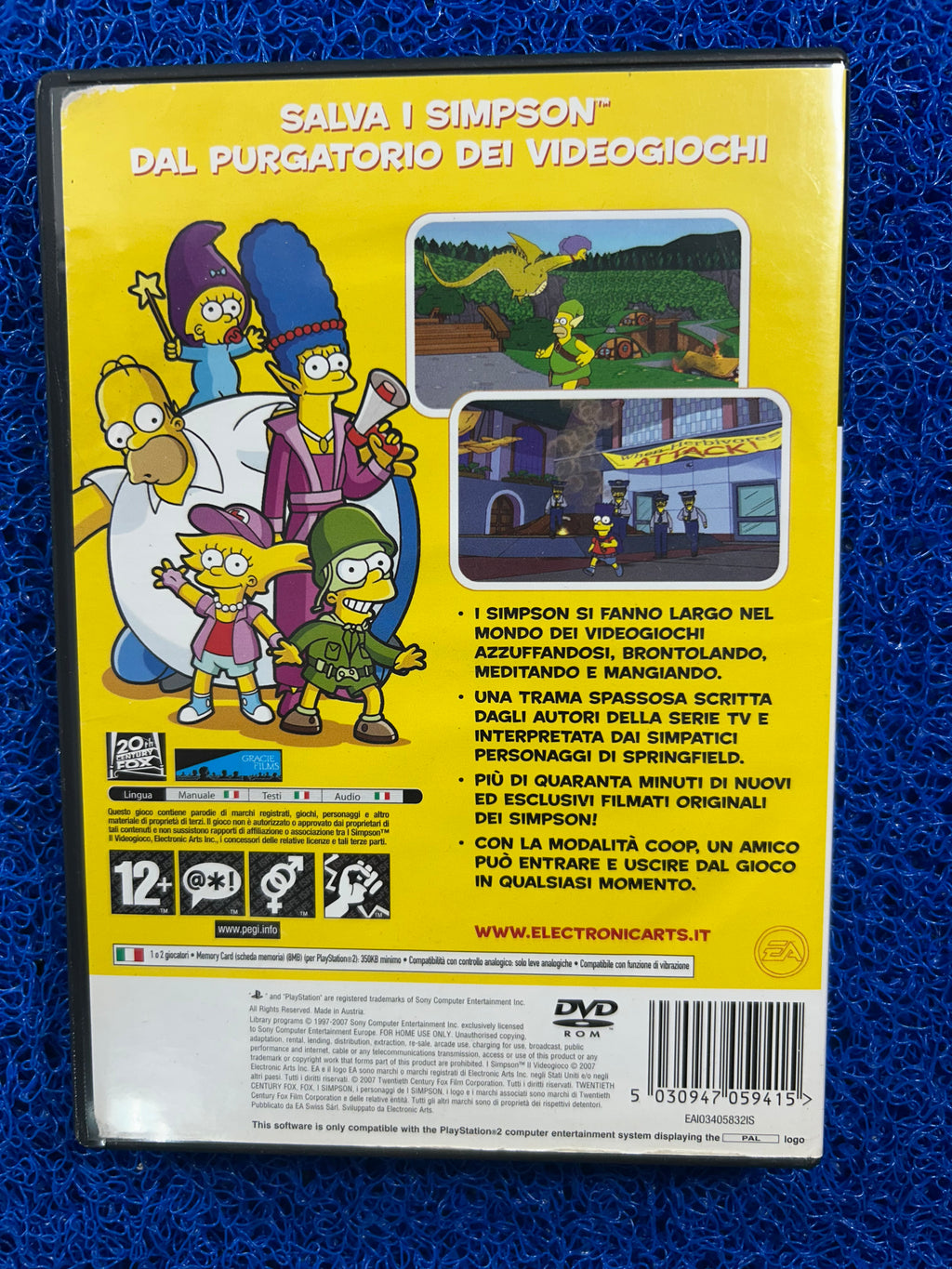 PS2 The Simpsons (E)