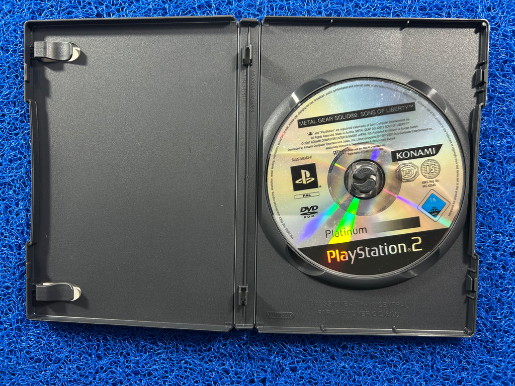 PS2 Metal gear solid 2 (E)