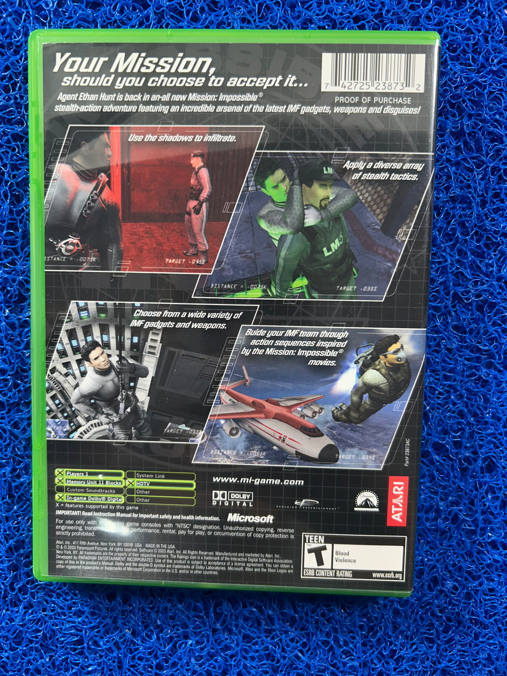 XBOX Mission impossible (A)
