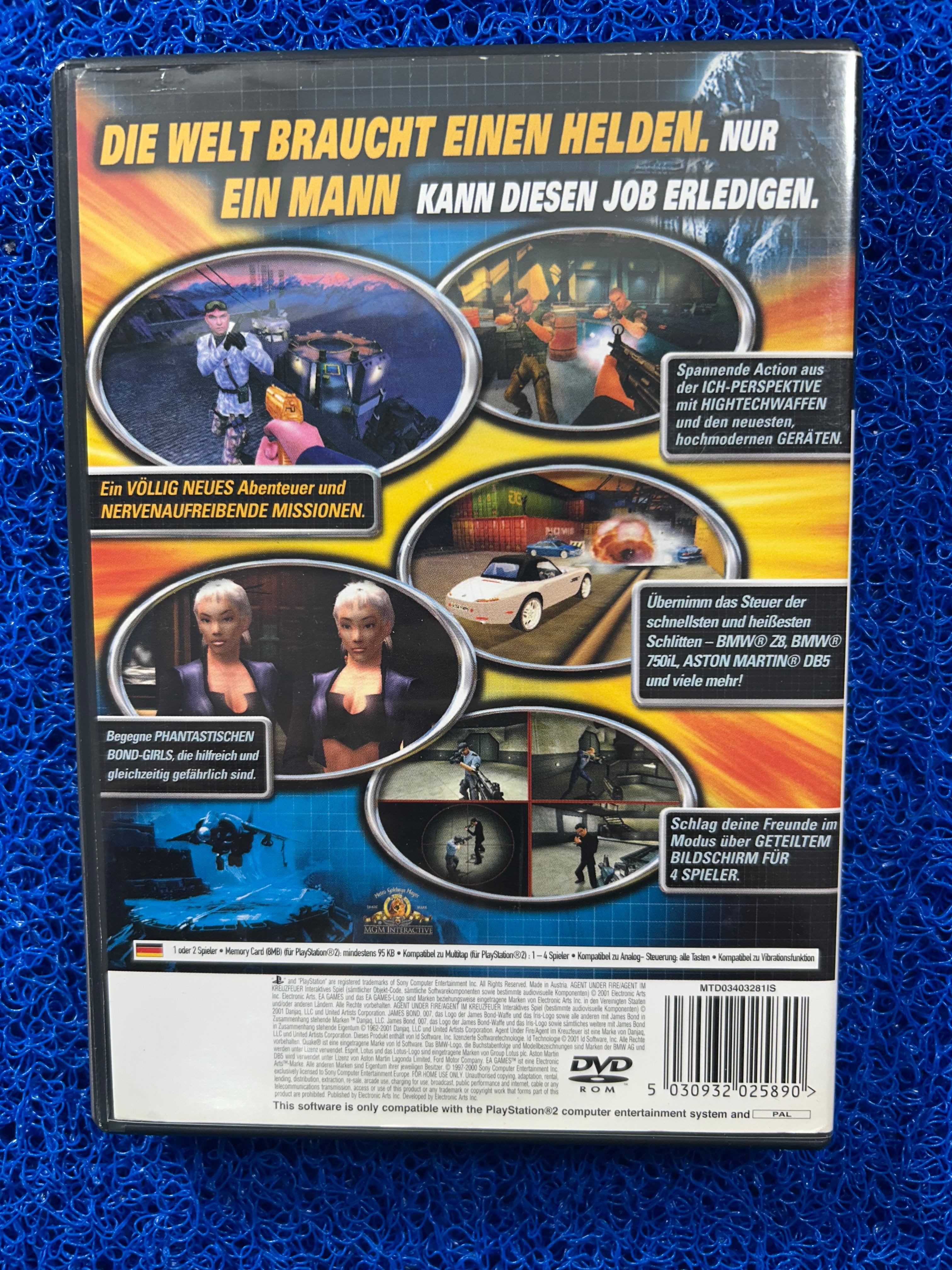 PS2 007 Agent under fire (E)