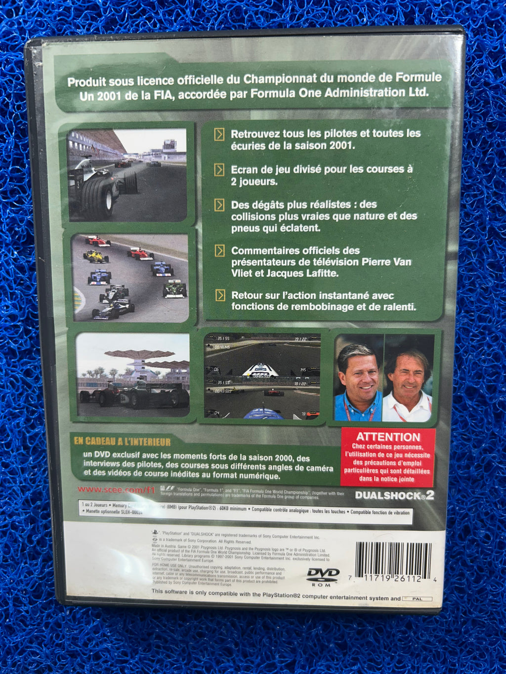 PS2 Fórmula one 2001 (E)