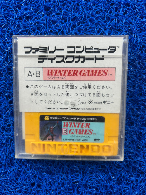 DISK SYSTEM Winter games (J)