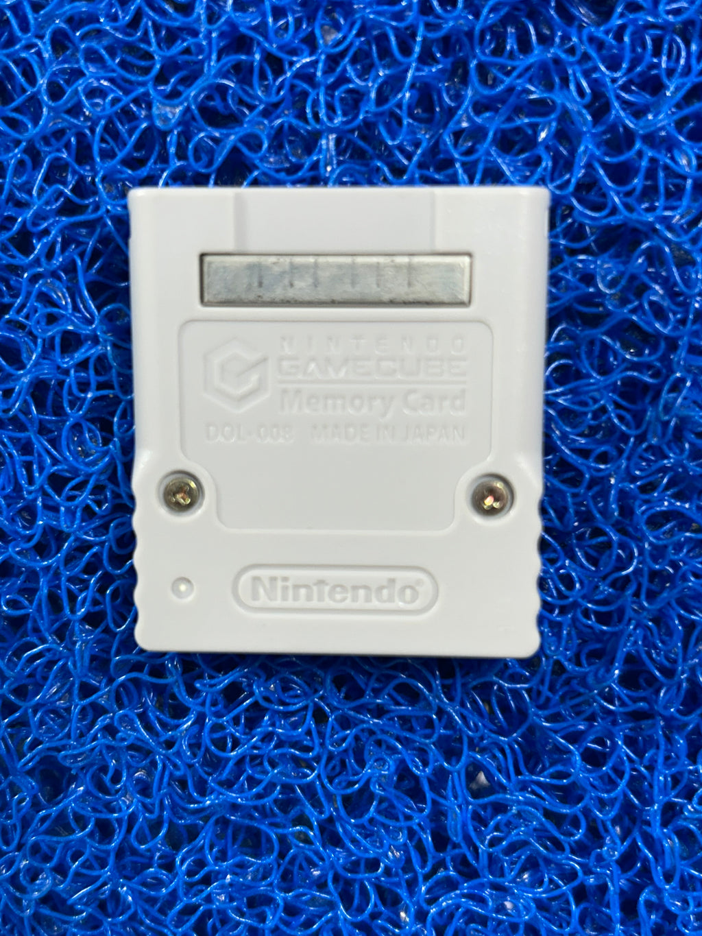 ACESSÓRIOS# Memory card GAMECUBE cinza