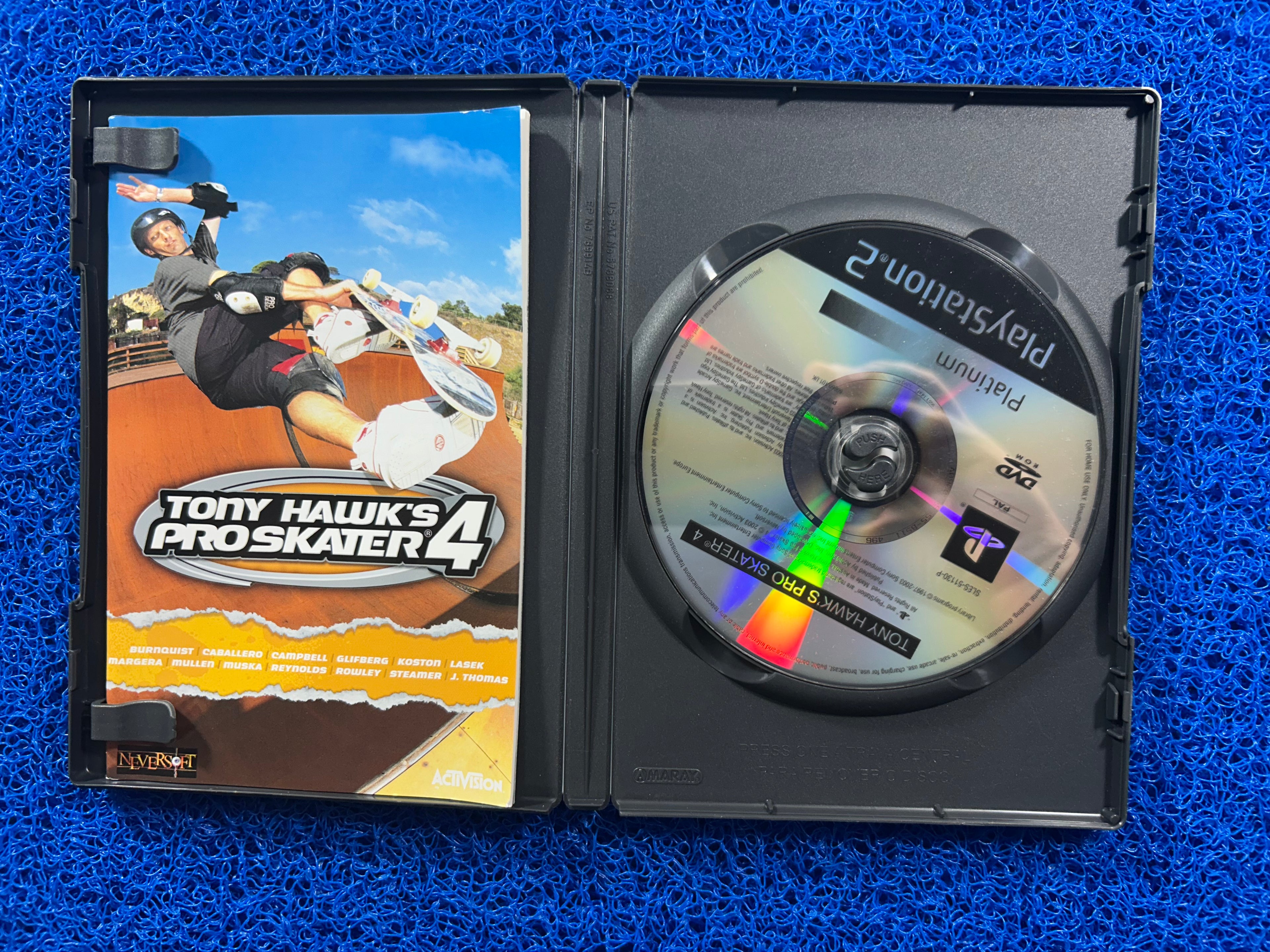 PS2 Tony hawk 4 (E)