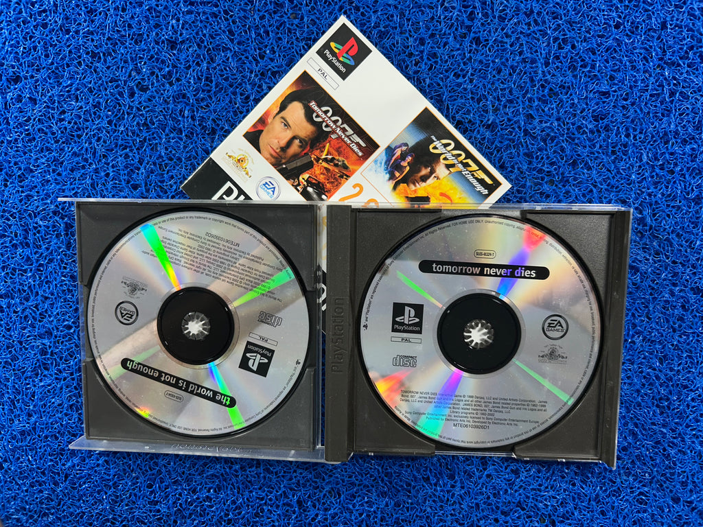 PS1# 007 2 games (E)