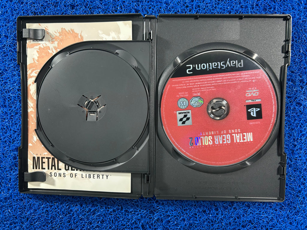 PS2# Metal gear solid 2 (E)
