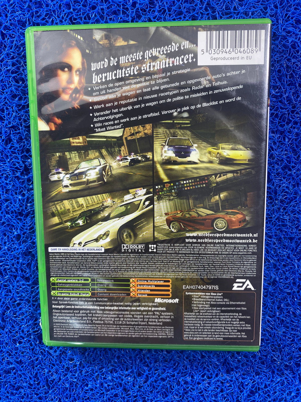 XBOX# Need for speed most wanted (E)