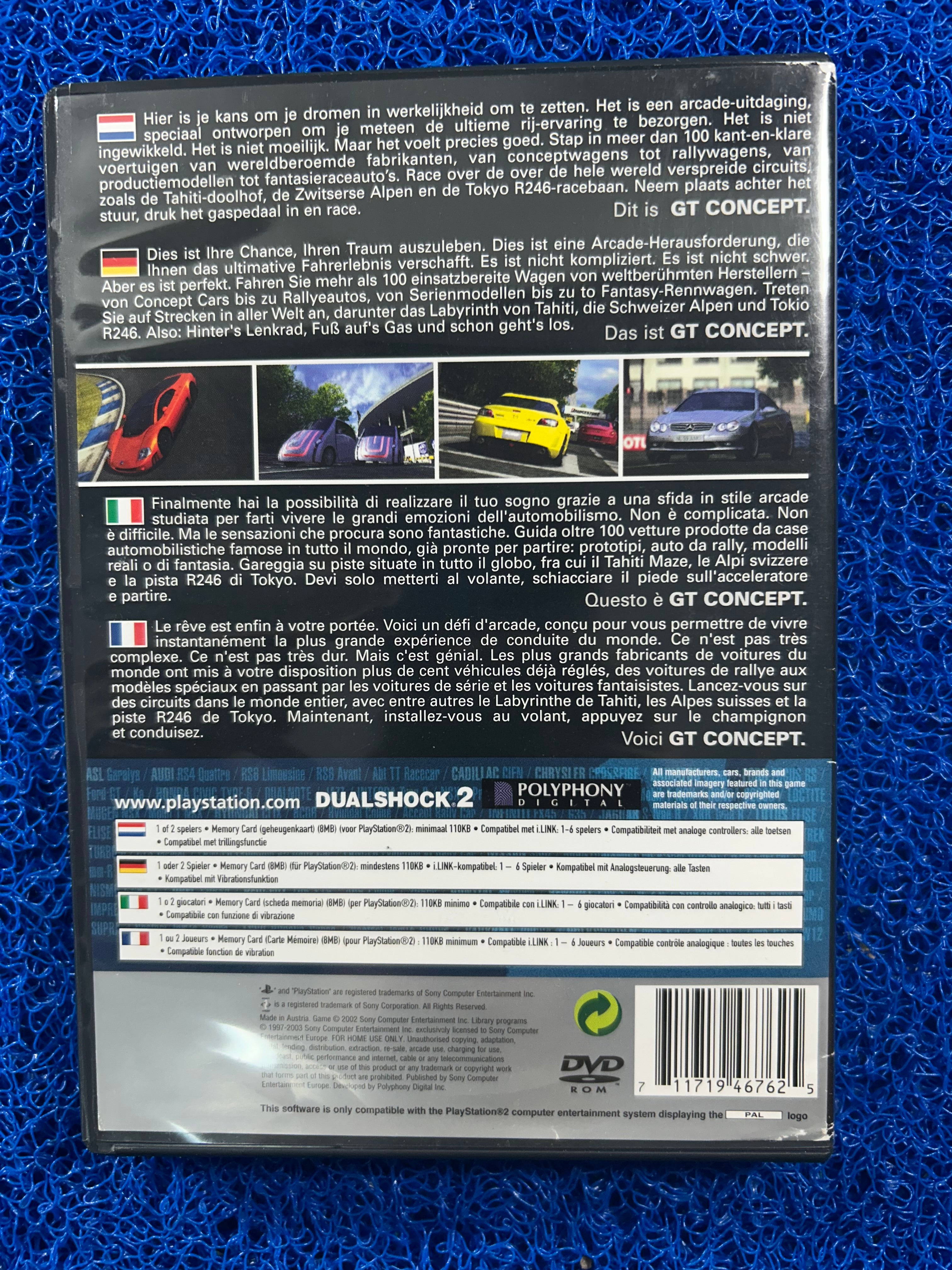 PS2 Gran turismo 2002 Tokyo (E)