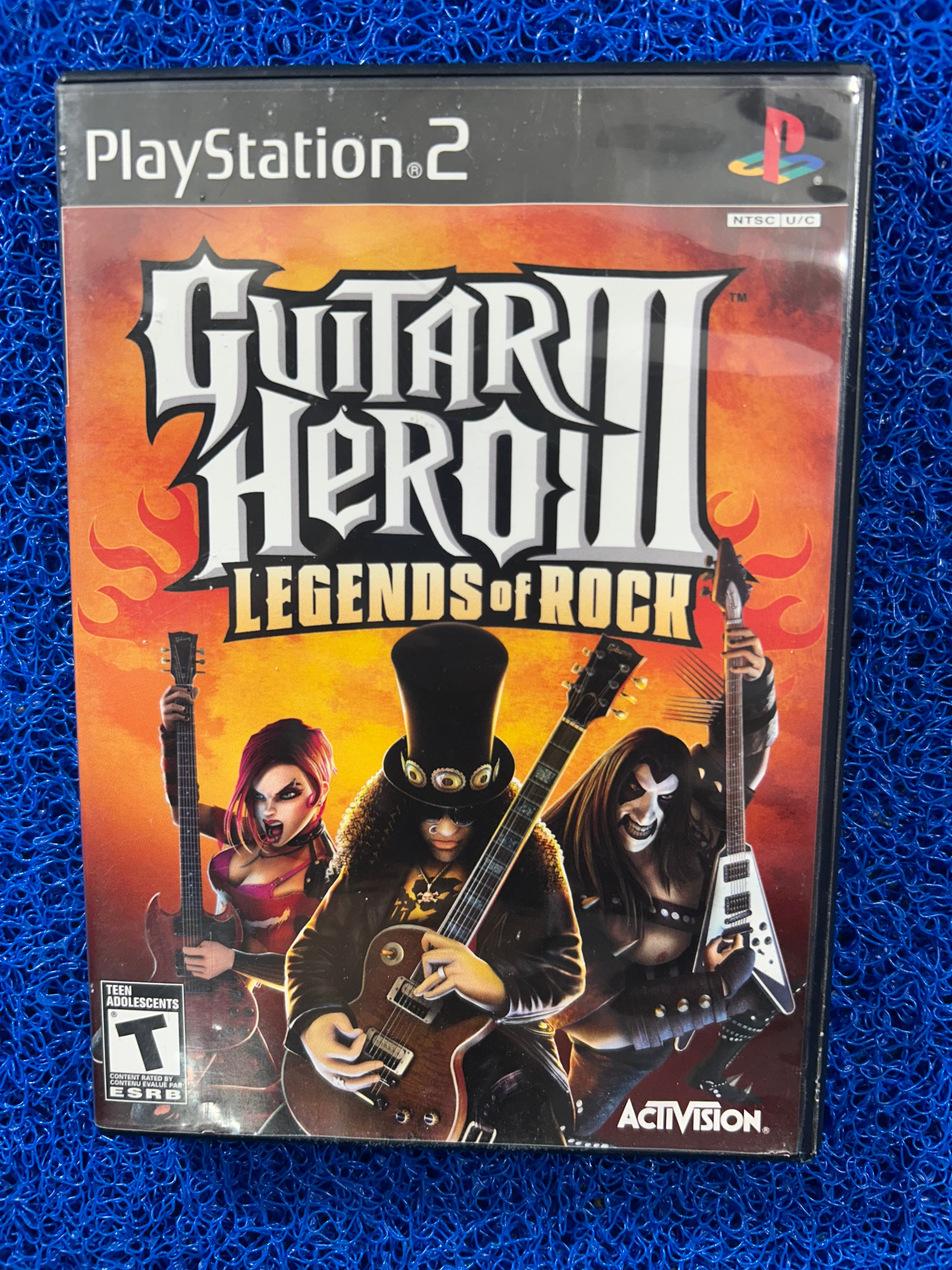 PS2 Guitar hero III legends of rock (A)