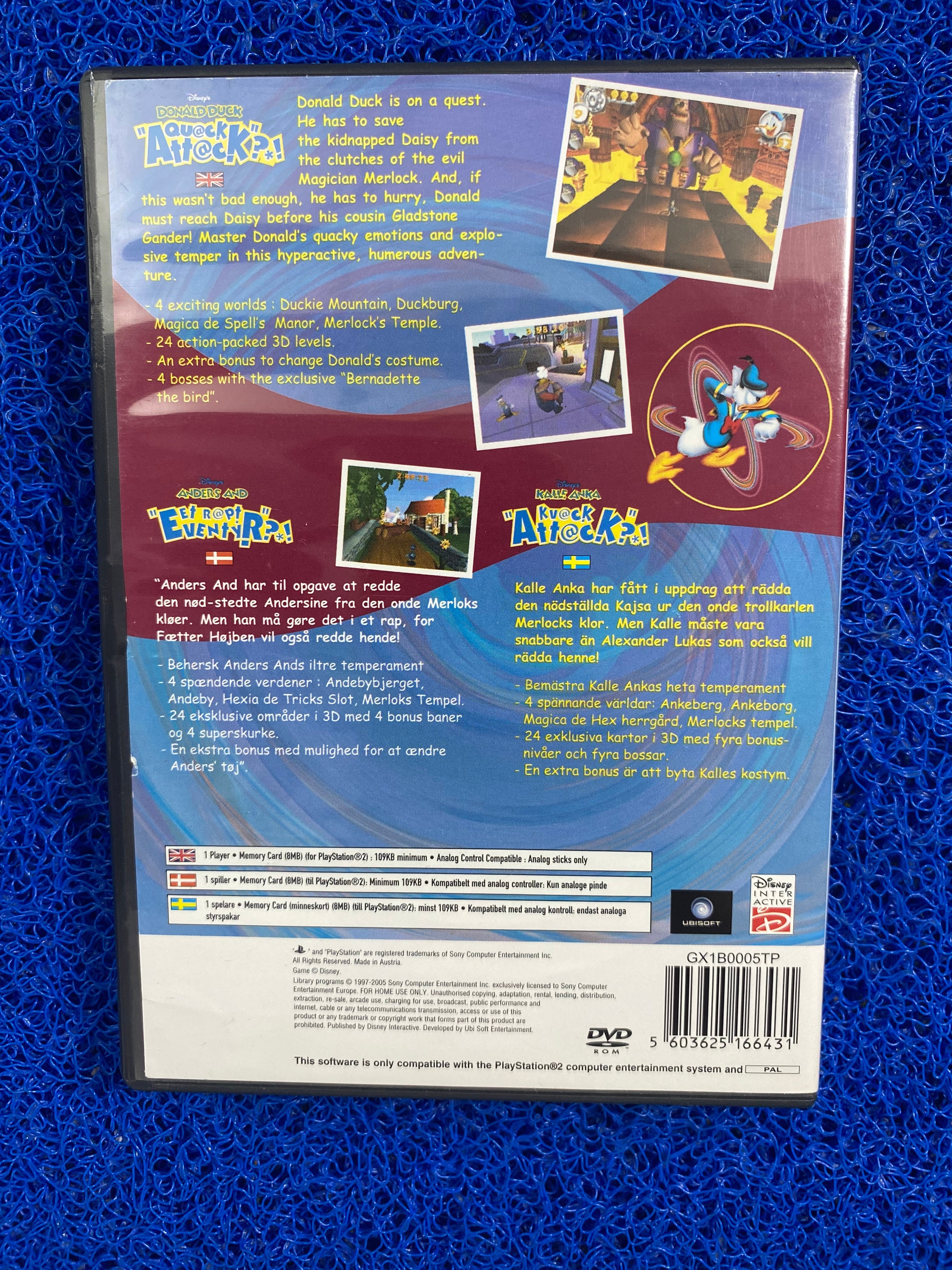 PS2# Donald duck (E)