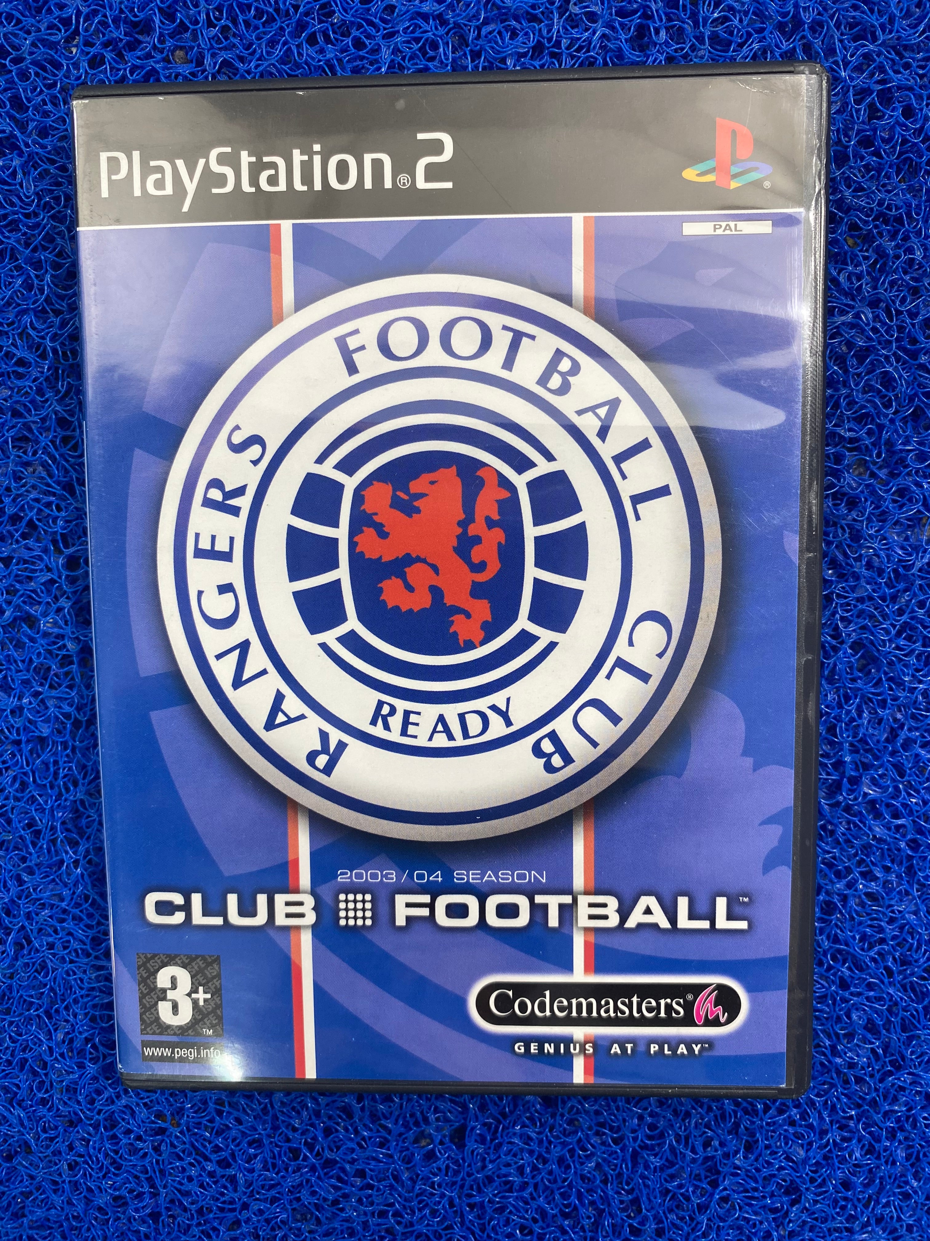 PS2# Rangers club football (E)