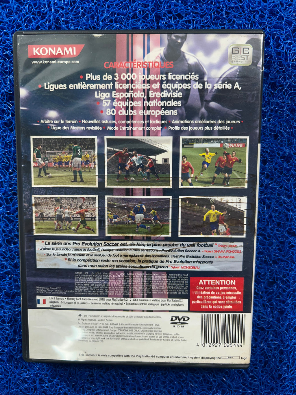 PS2 PES 4 (E)