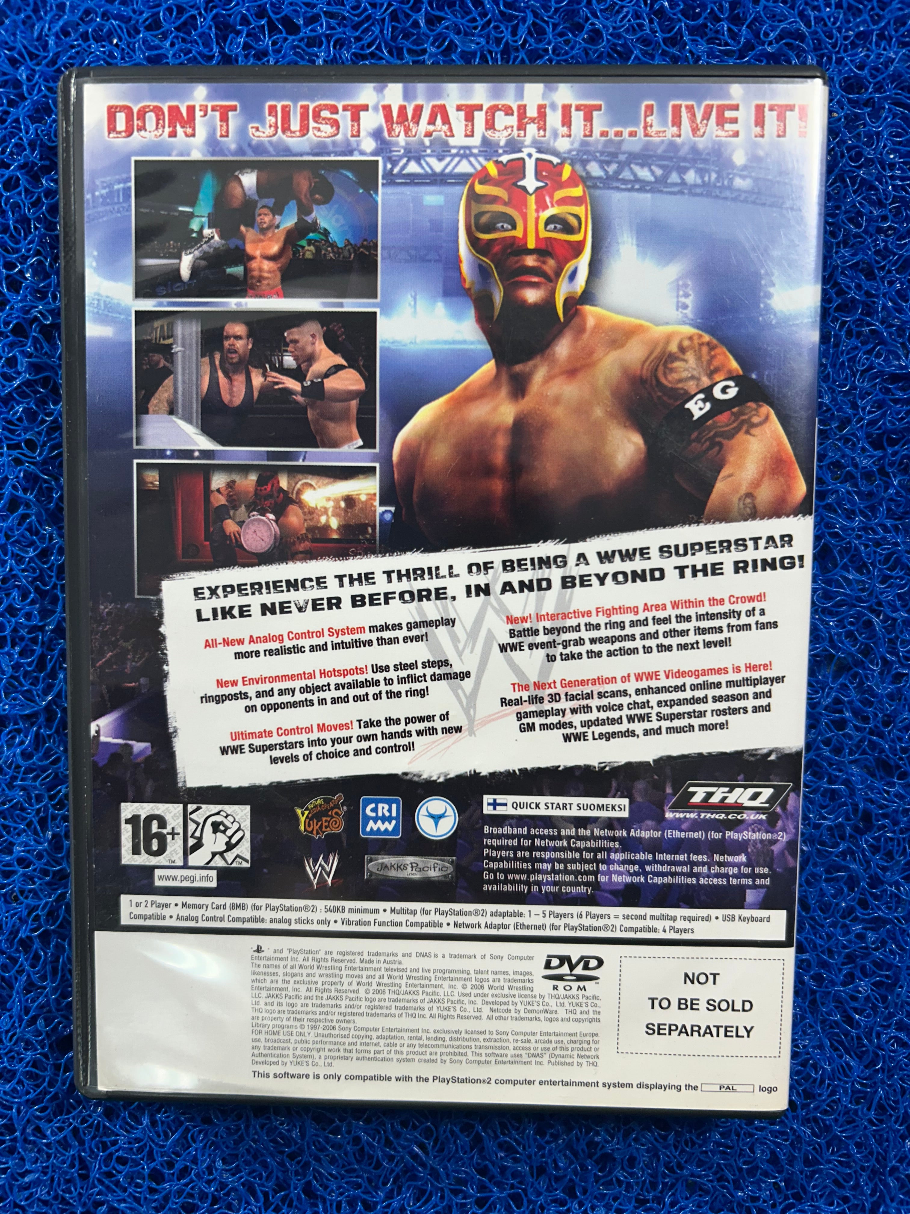 PS2 Smackdown vs. raw 2007 (E)