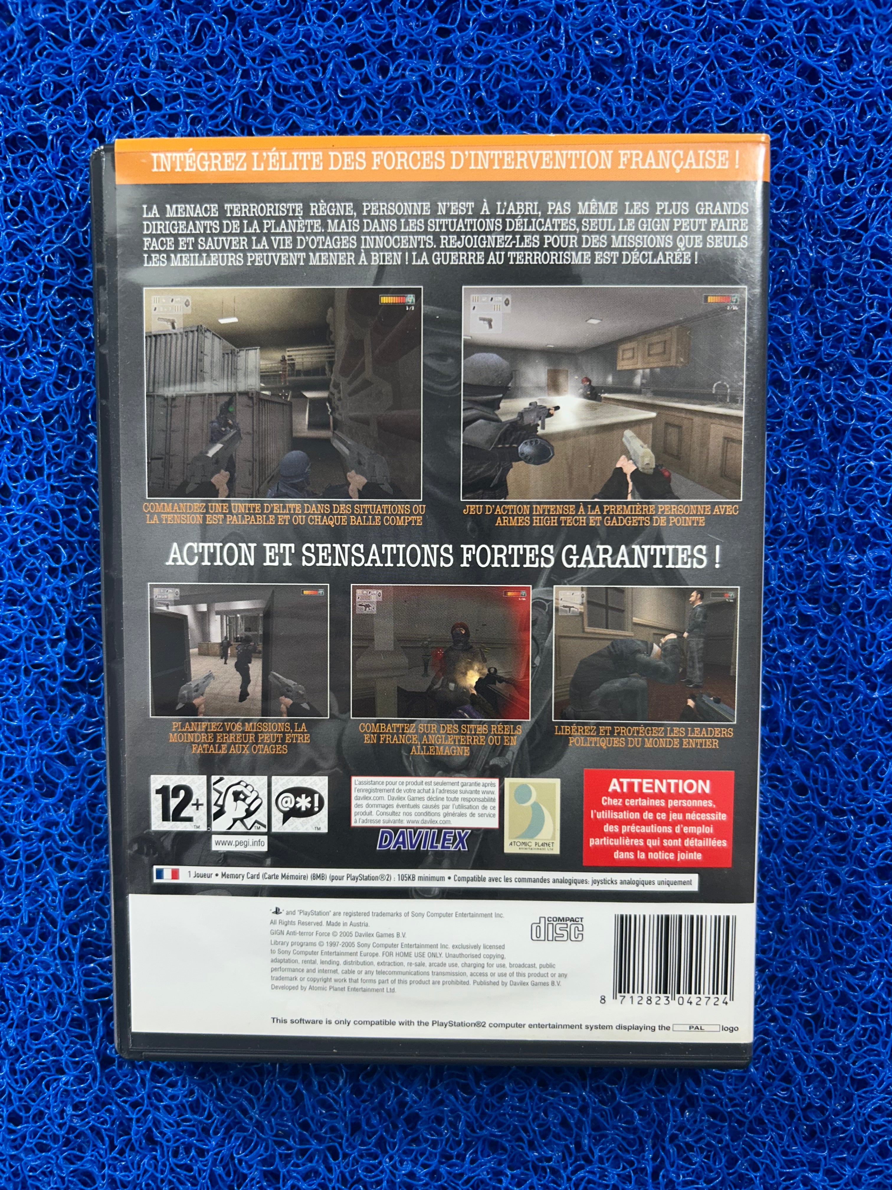 PS2 SAS Anti-terror force (E)