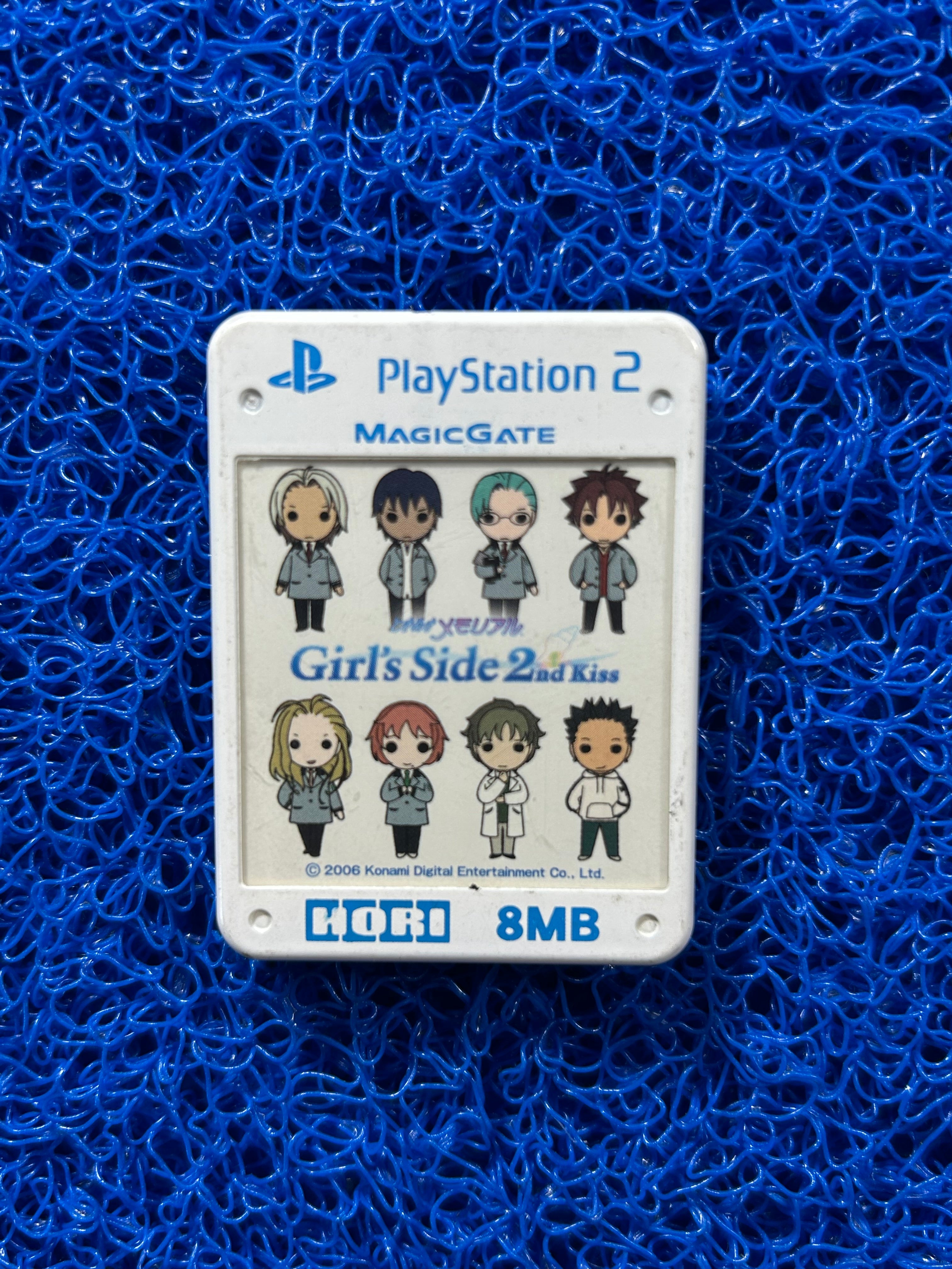 ACESSÓRIOS Memory card de ps2 edição girls side 2