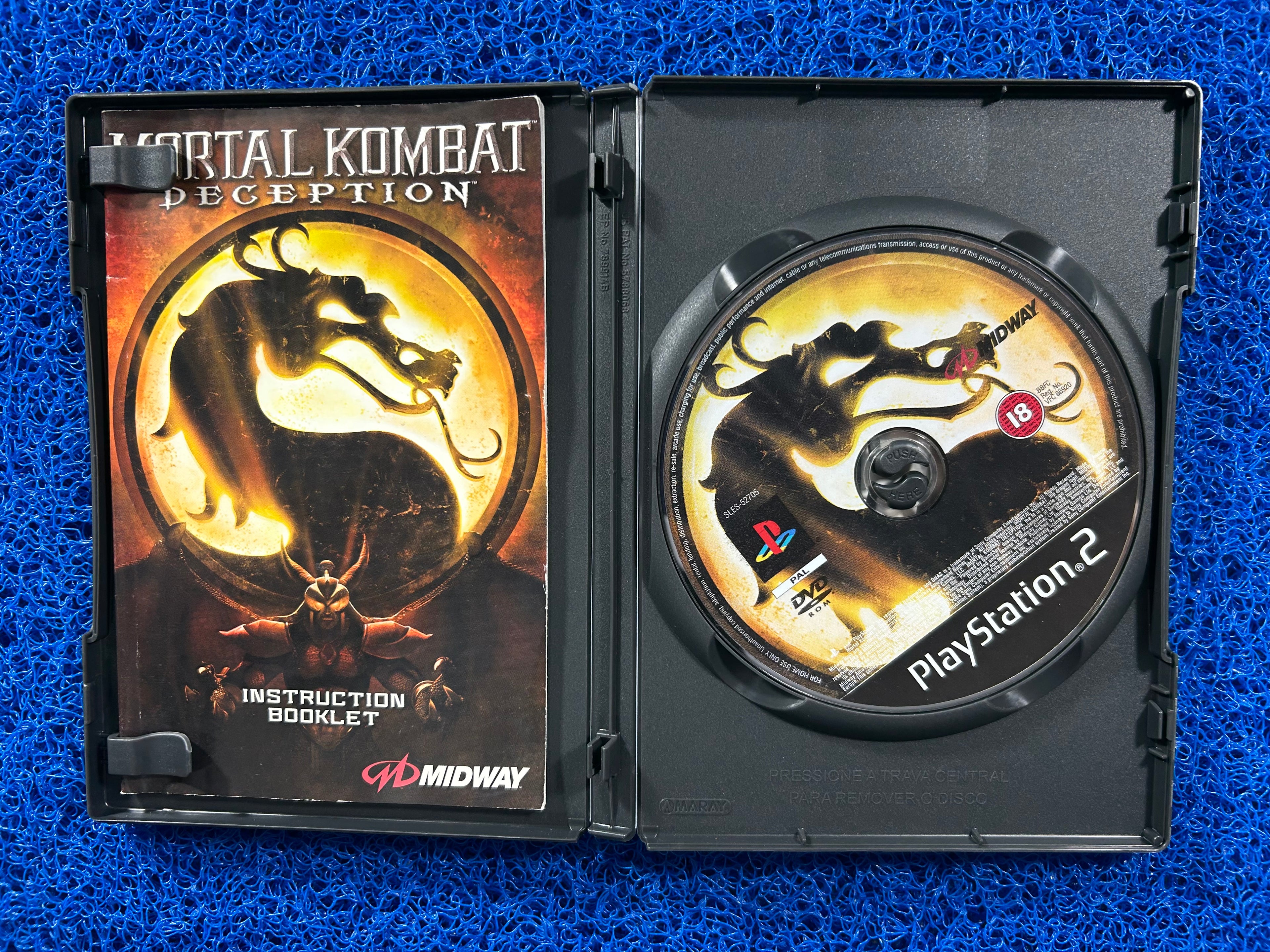 PS2 Mortal kombat deception (E)