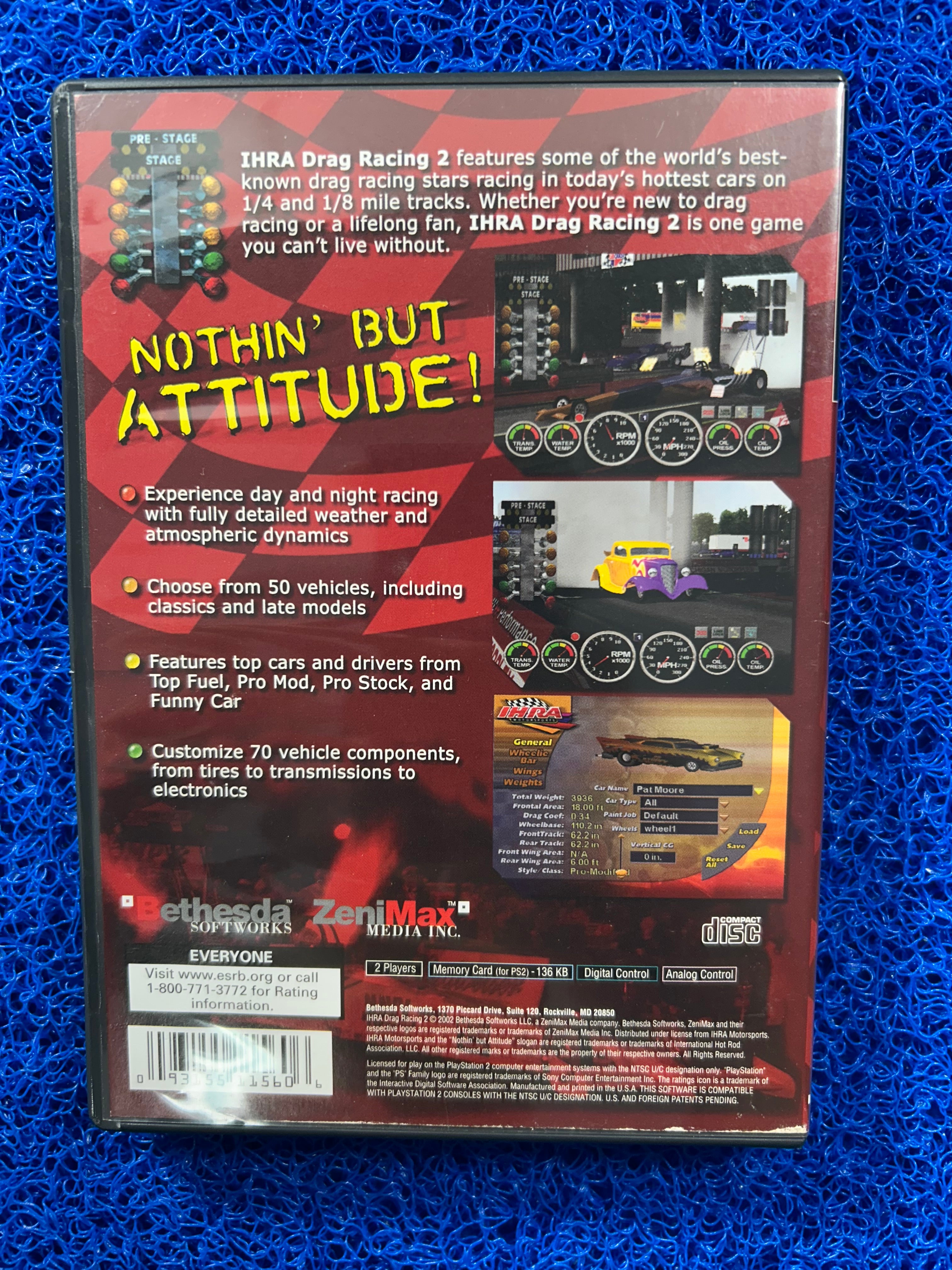 PS2 Drag racing 2 (A)