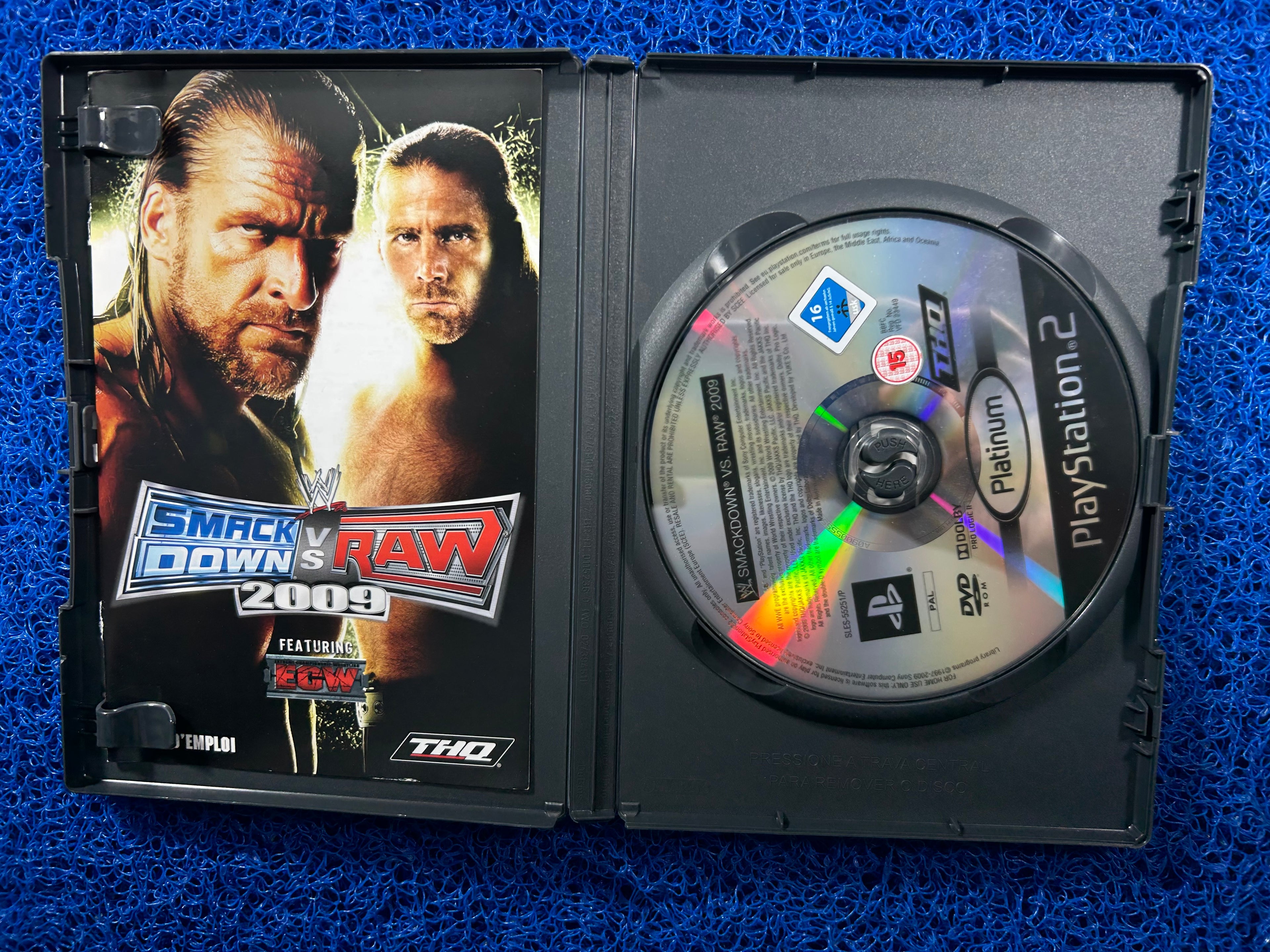 PS2 Smackdown vs. raw 2009 (E)