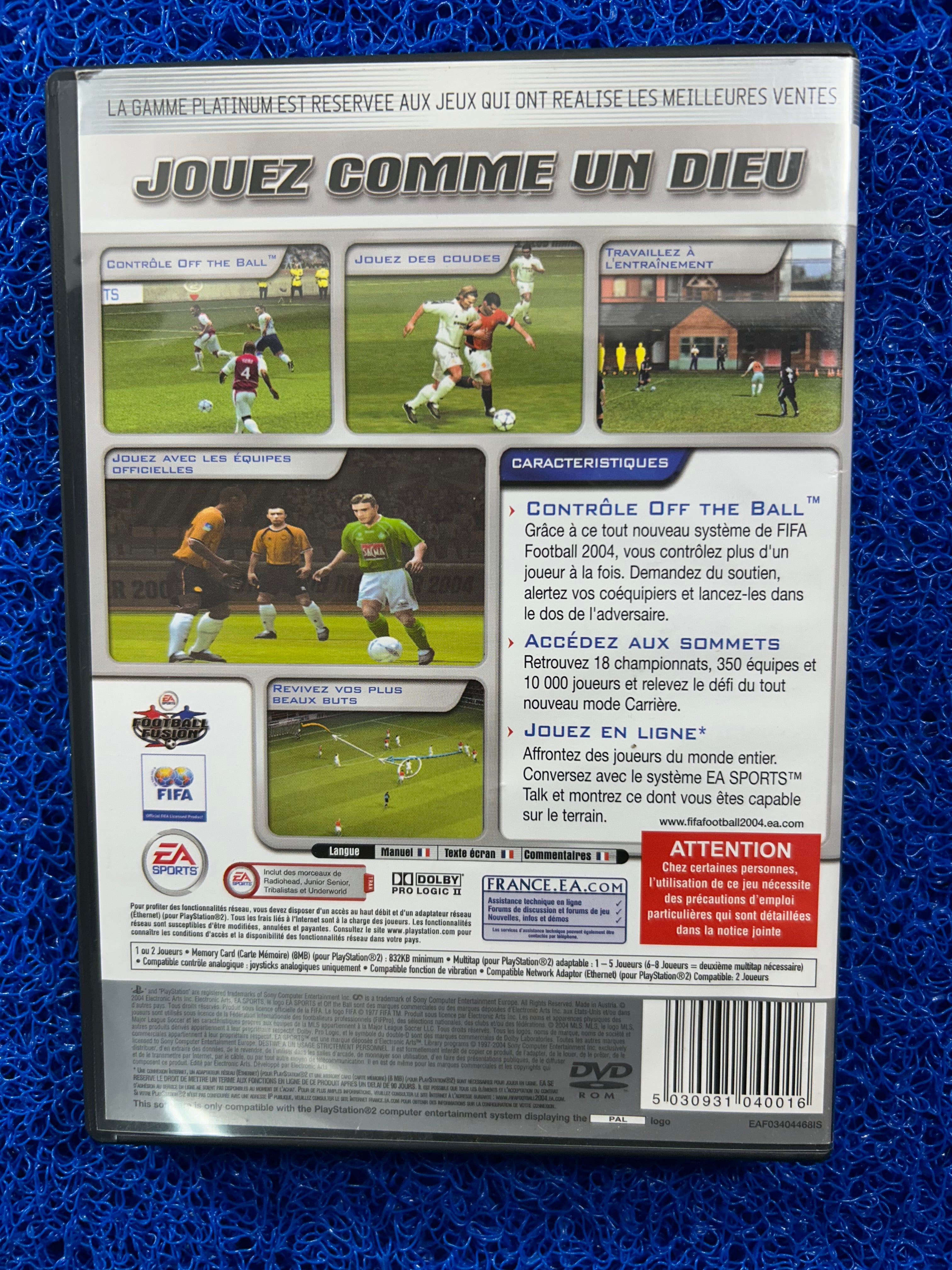 PS2 Fifa 2004 (E)
