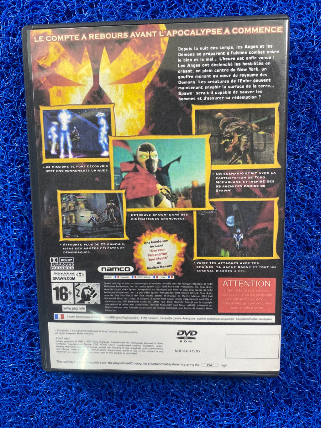 PS2# Spawn Armagedon (E)