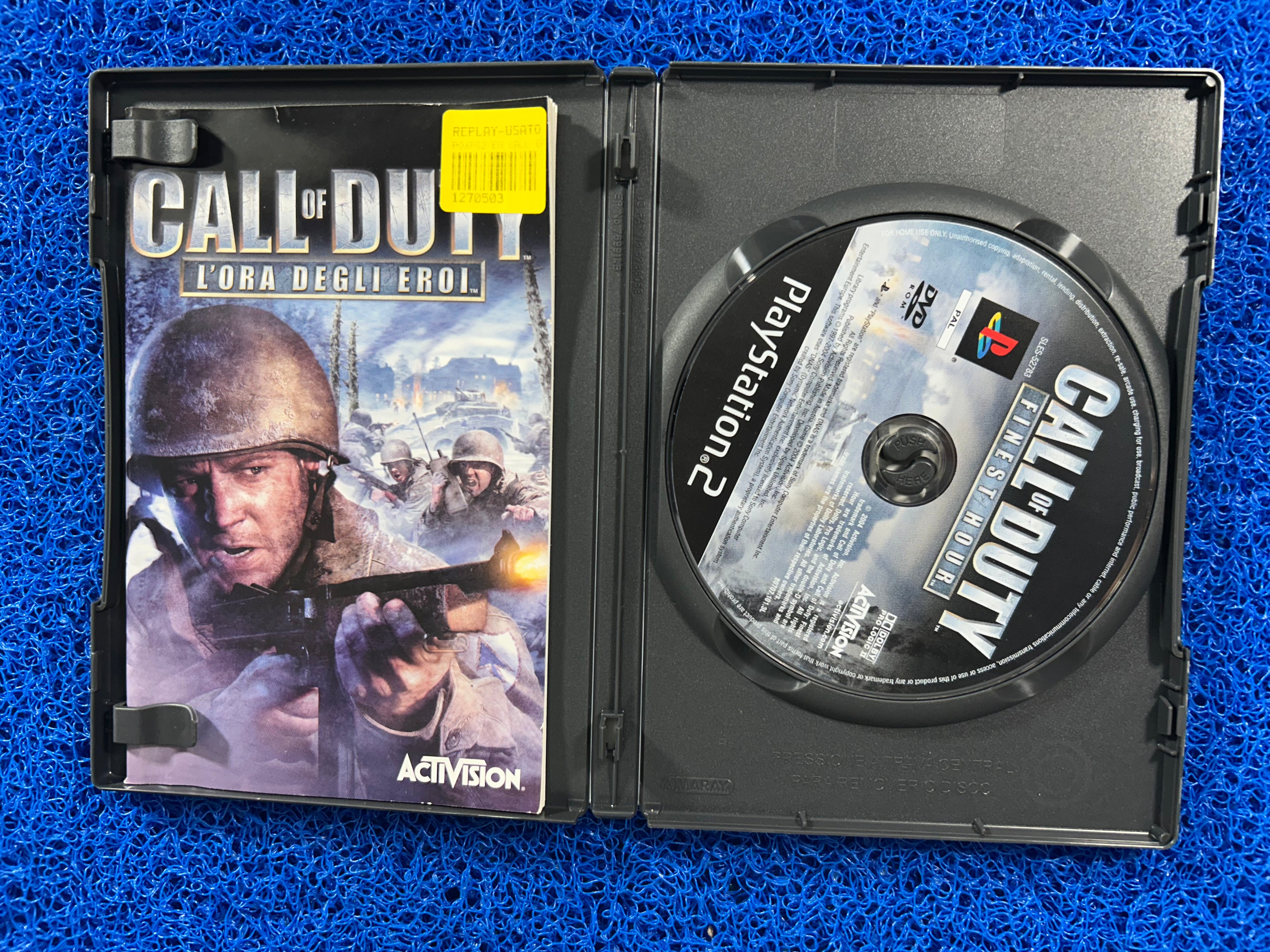 PS2 Call of duty finest hour (E)