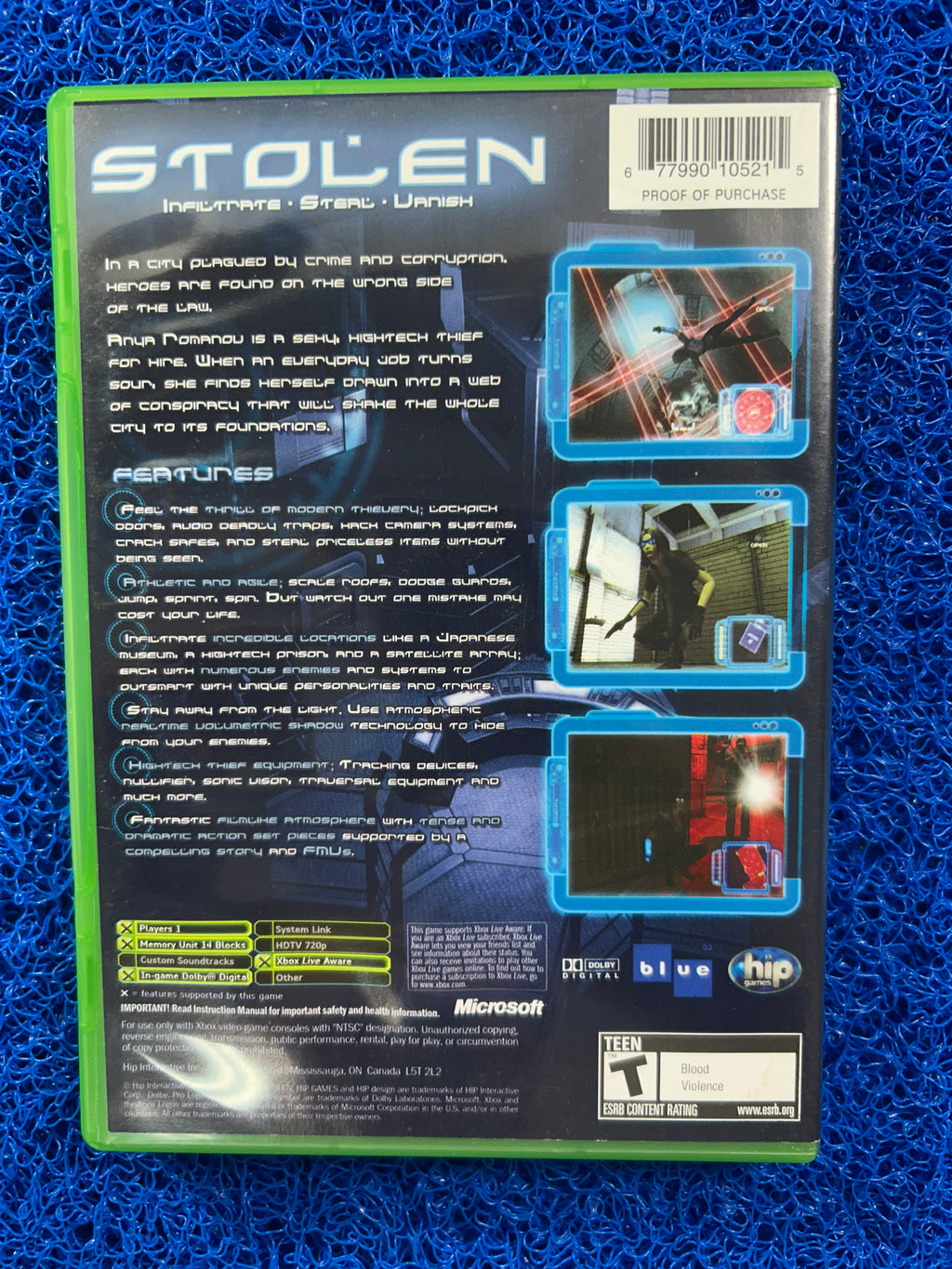 XBOX Stolen (A)