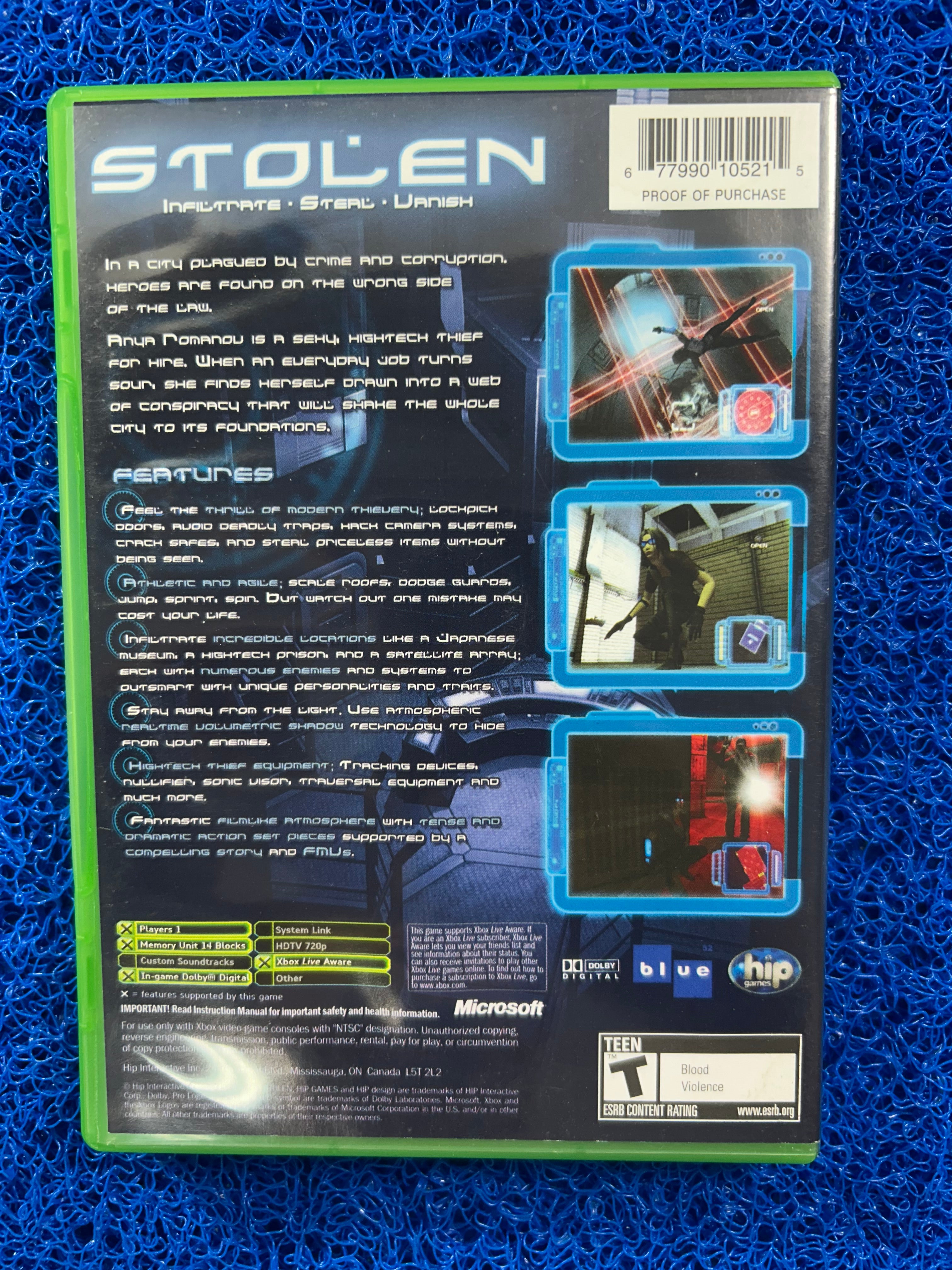 XBOX Stolen (A)