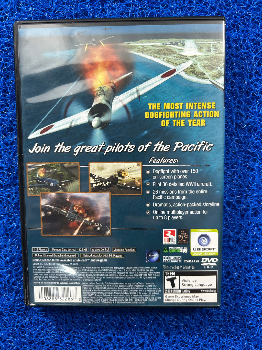 PS2 Heroes of the pacific (A)