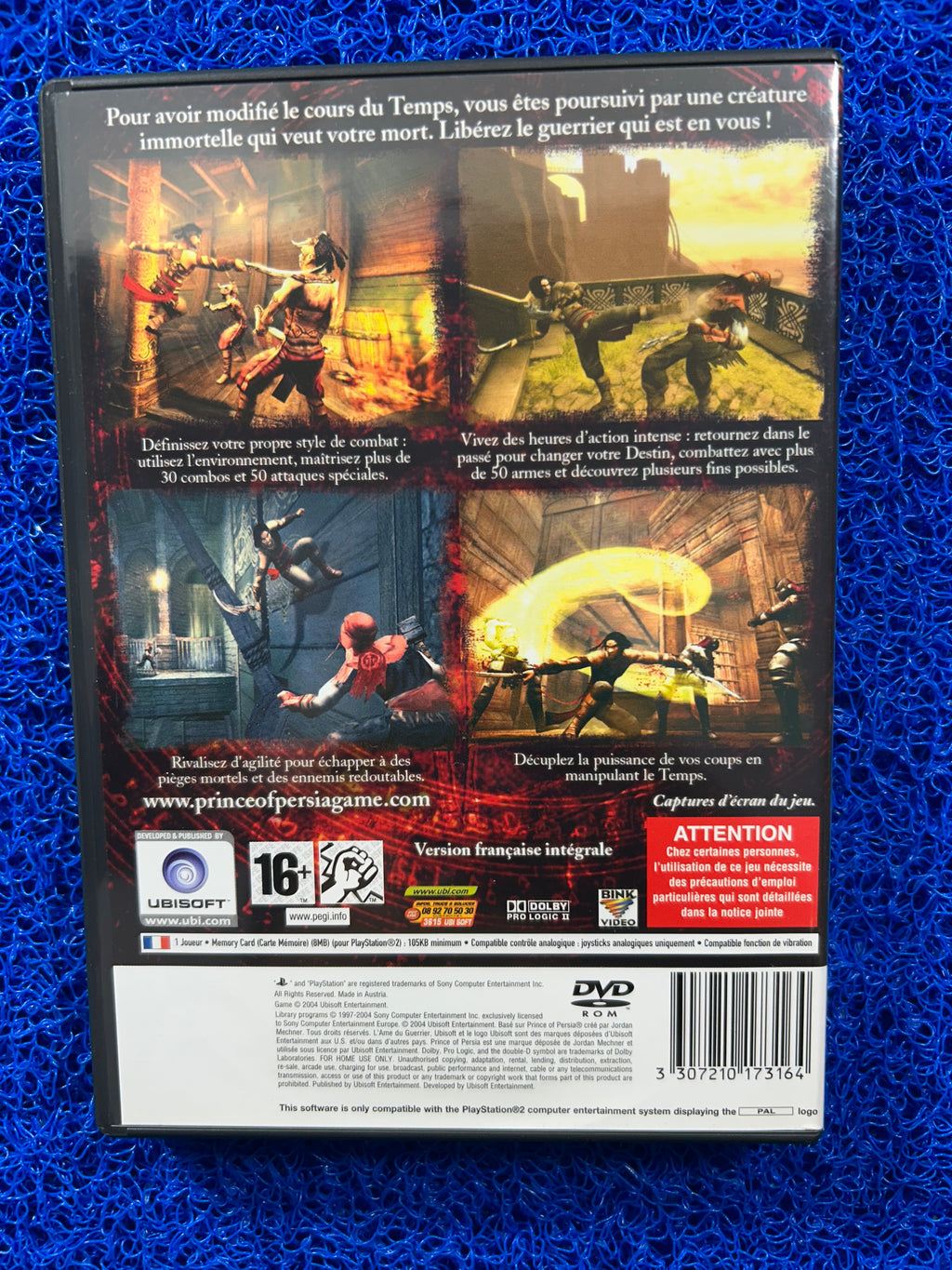 PS2 Prince of persia the warrior within (E)