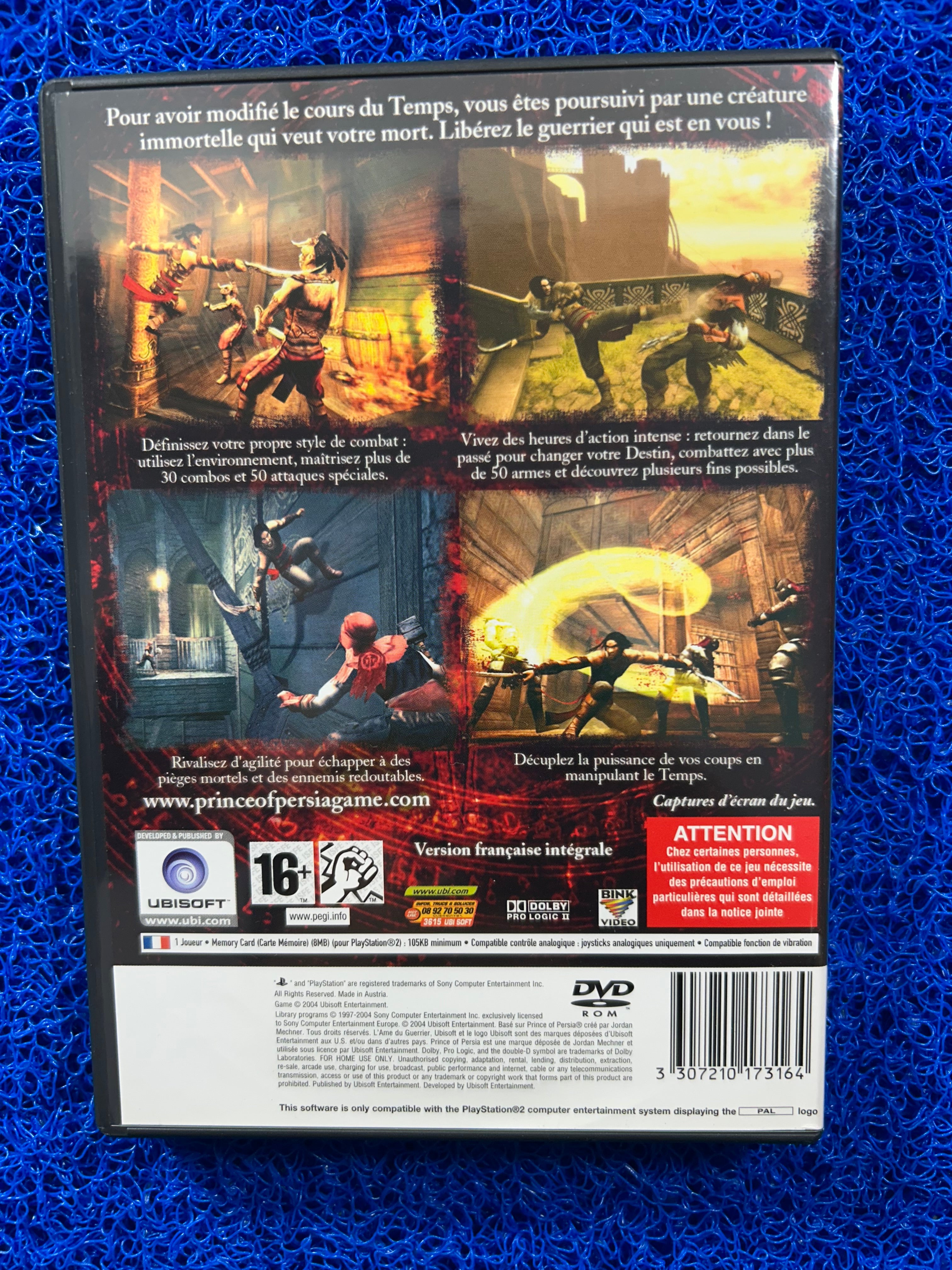 PS2 Prince of persia the warrior within (E)