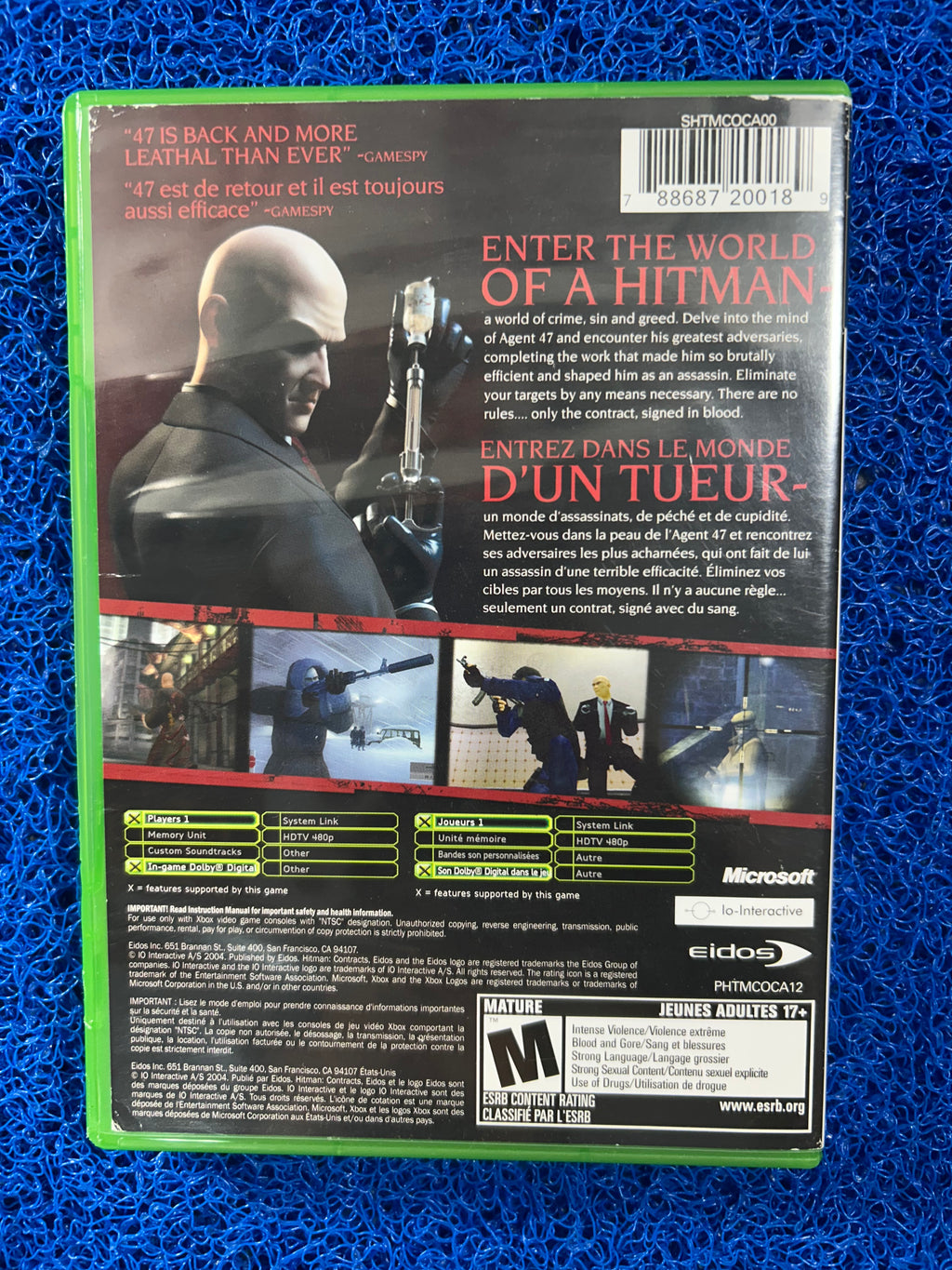 XBOX# Hitman (A)