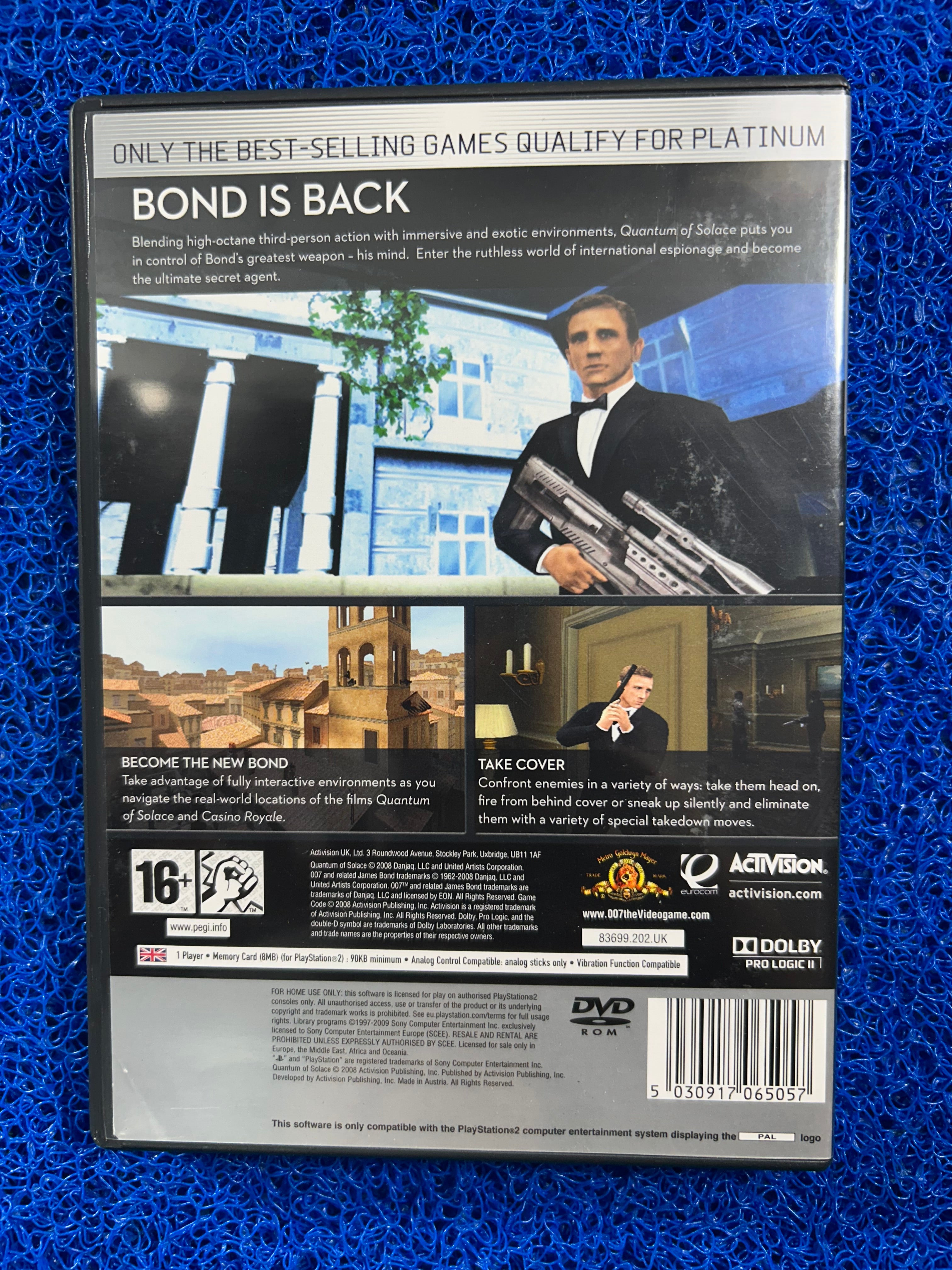 PS2# 007 Quantum of solace (E)