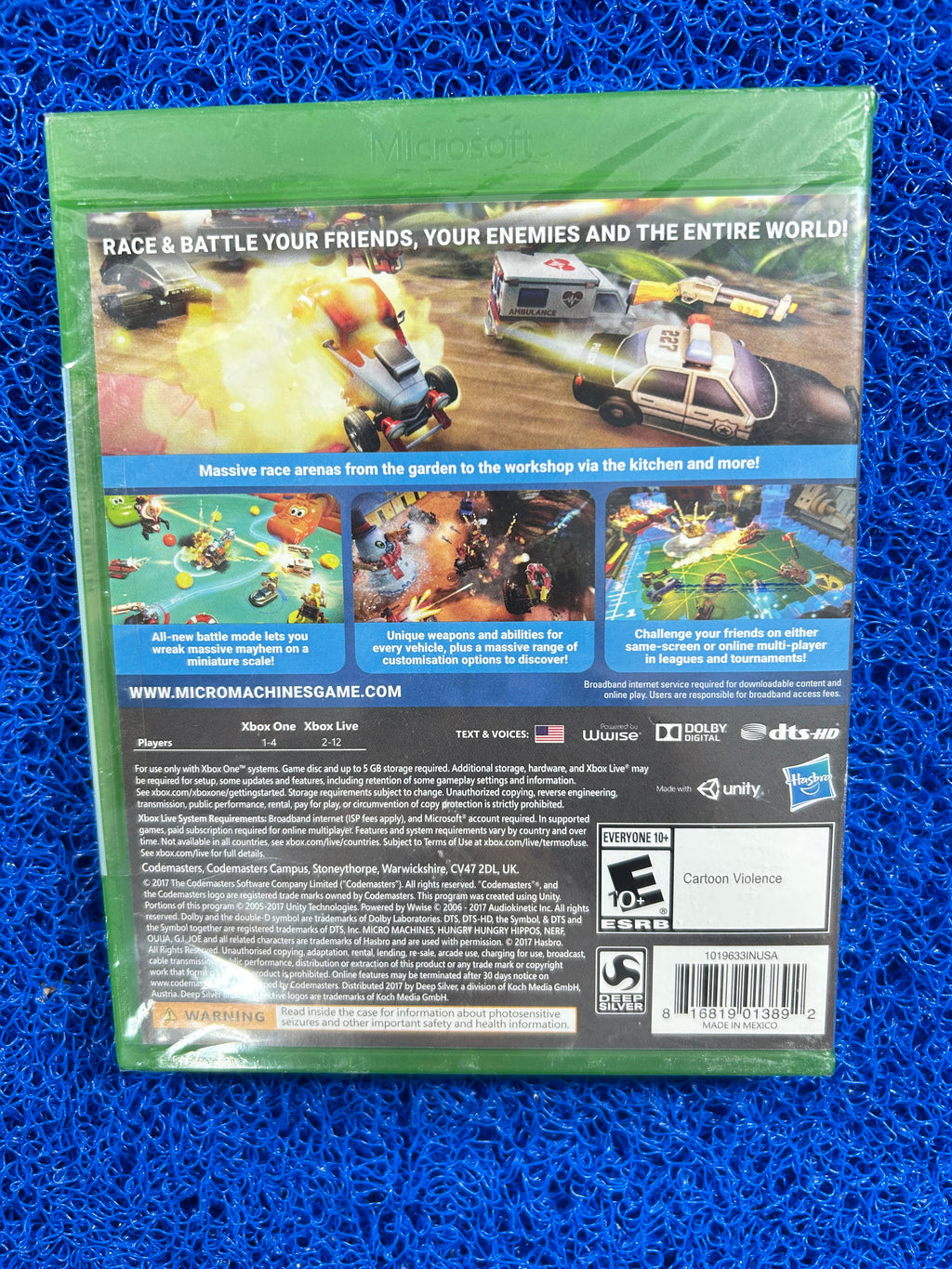 XONE Micro Machines world series (A)