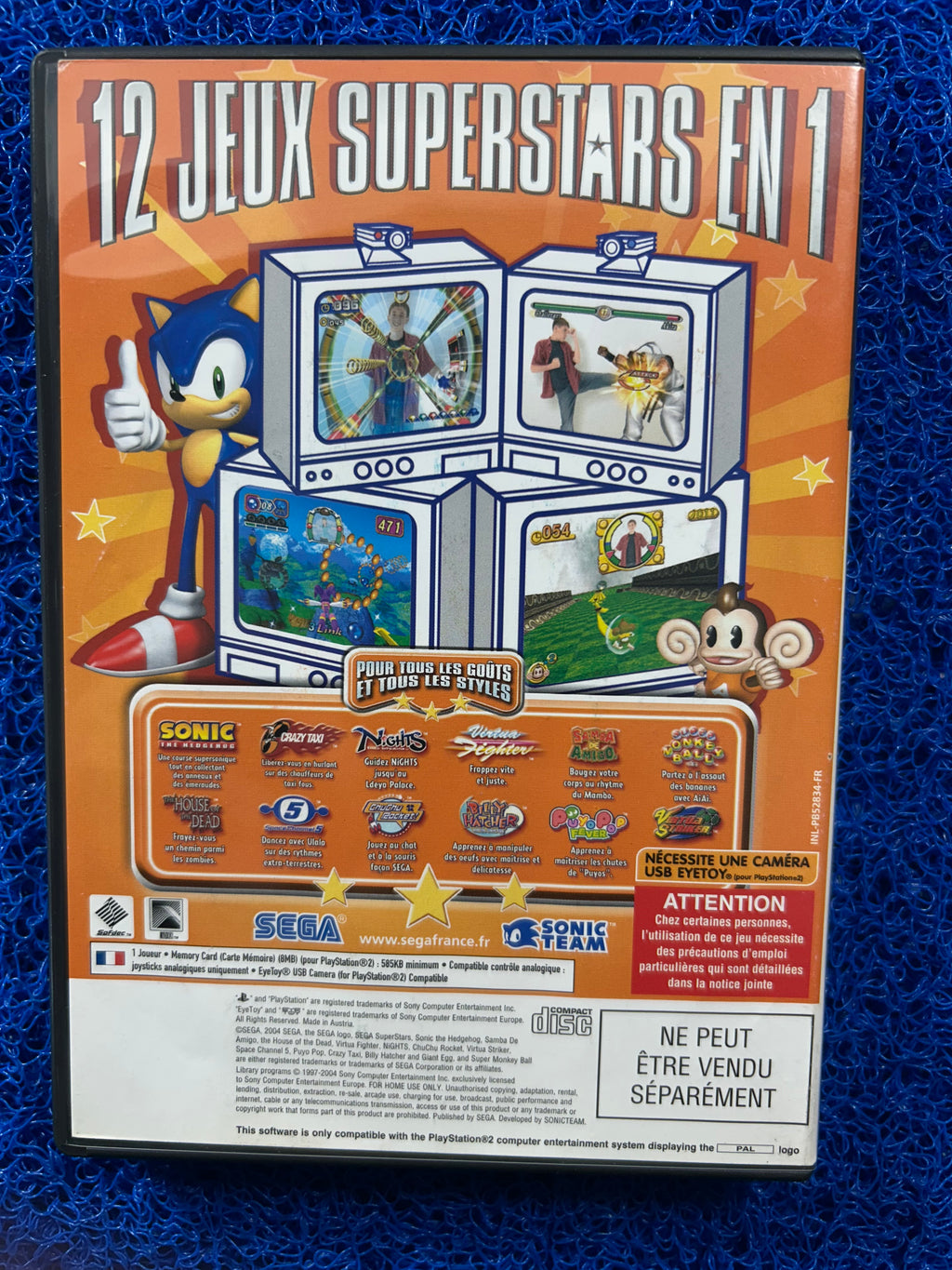 PS2 Sega superstars (E)