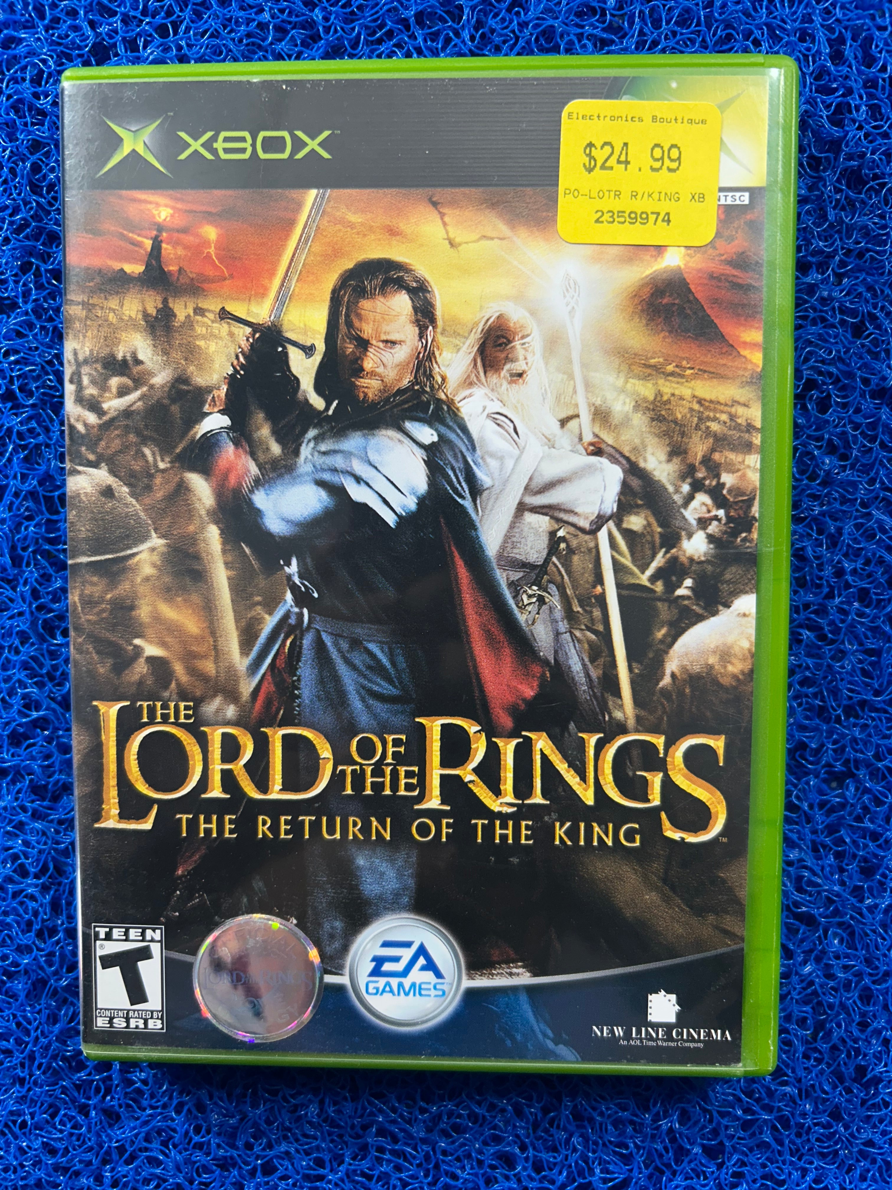 XBOX The lord of the rings the return of the king (A)
