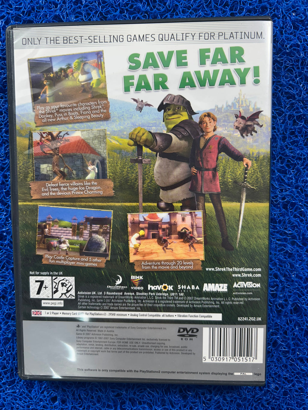 PS2 Shrek the third (E)