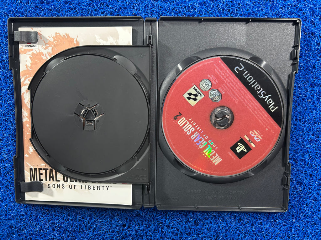 PS2 Metal gear solid 2 (E)
