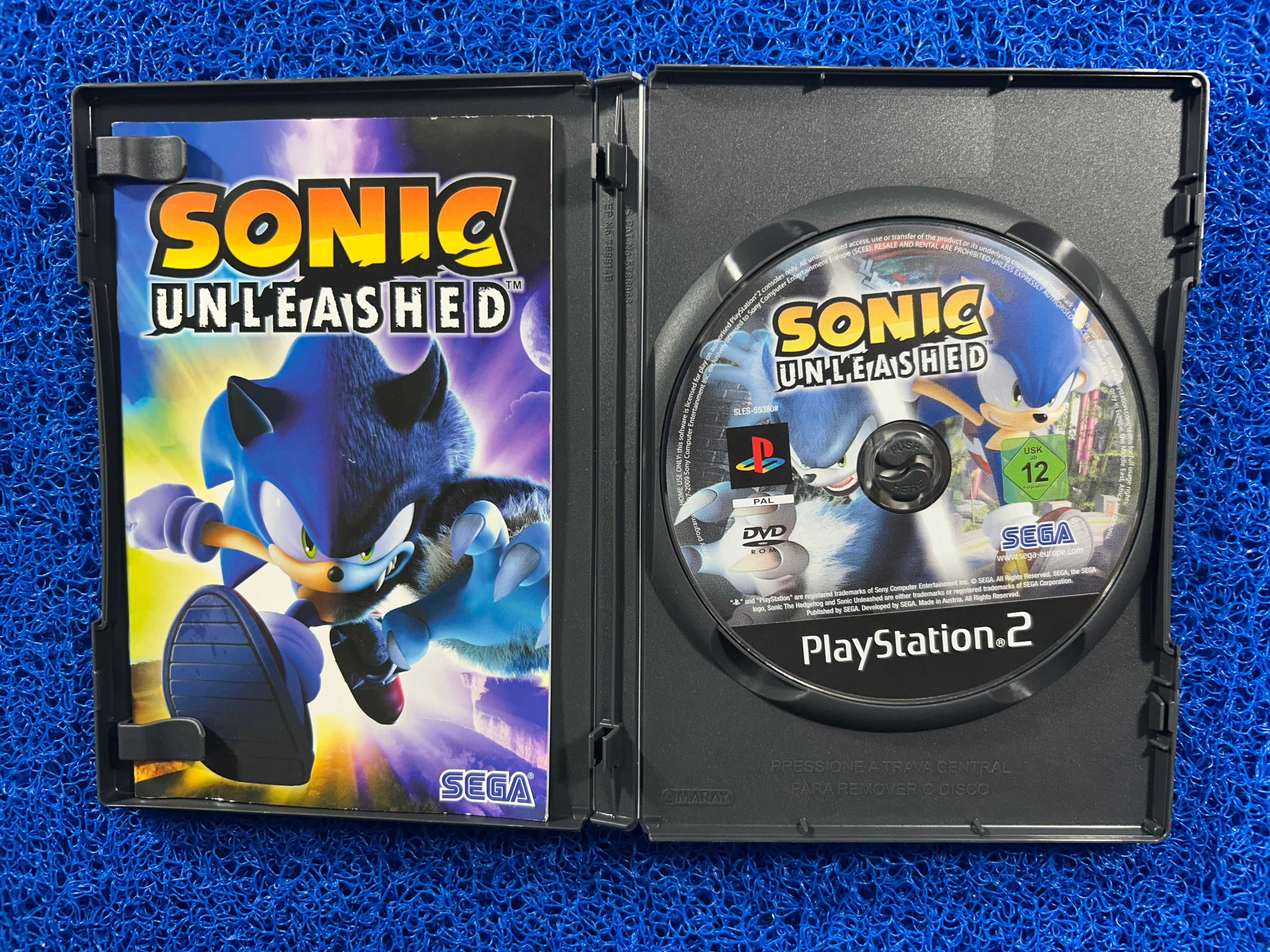 PS2 Sonic unleashed (E)