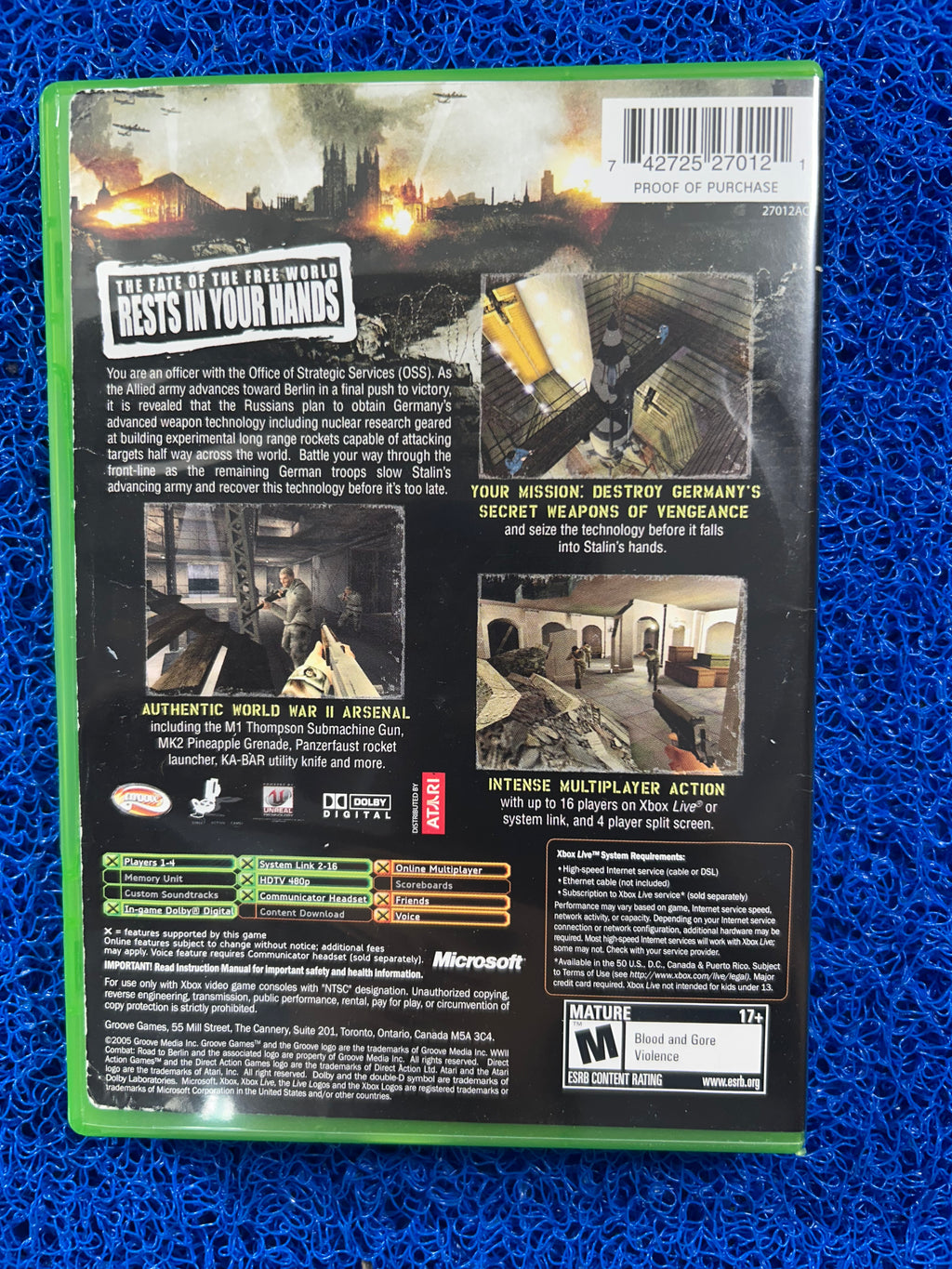 XBOX World war II combat (A)