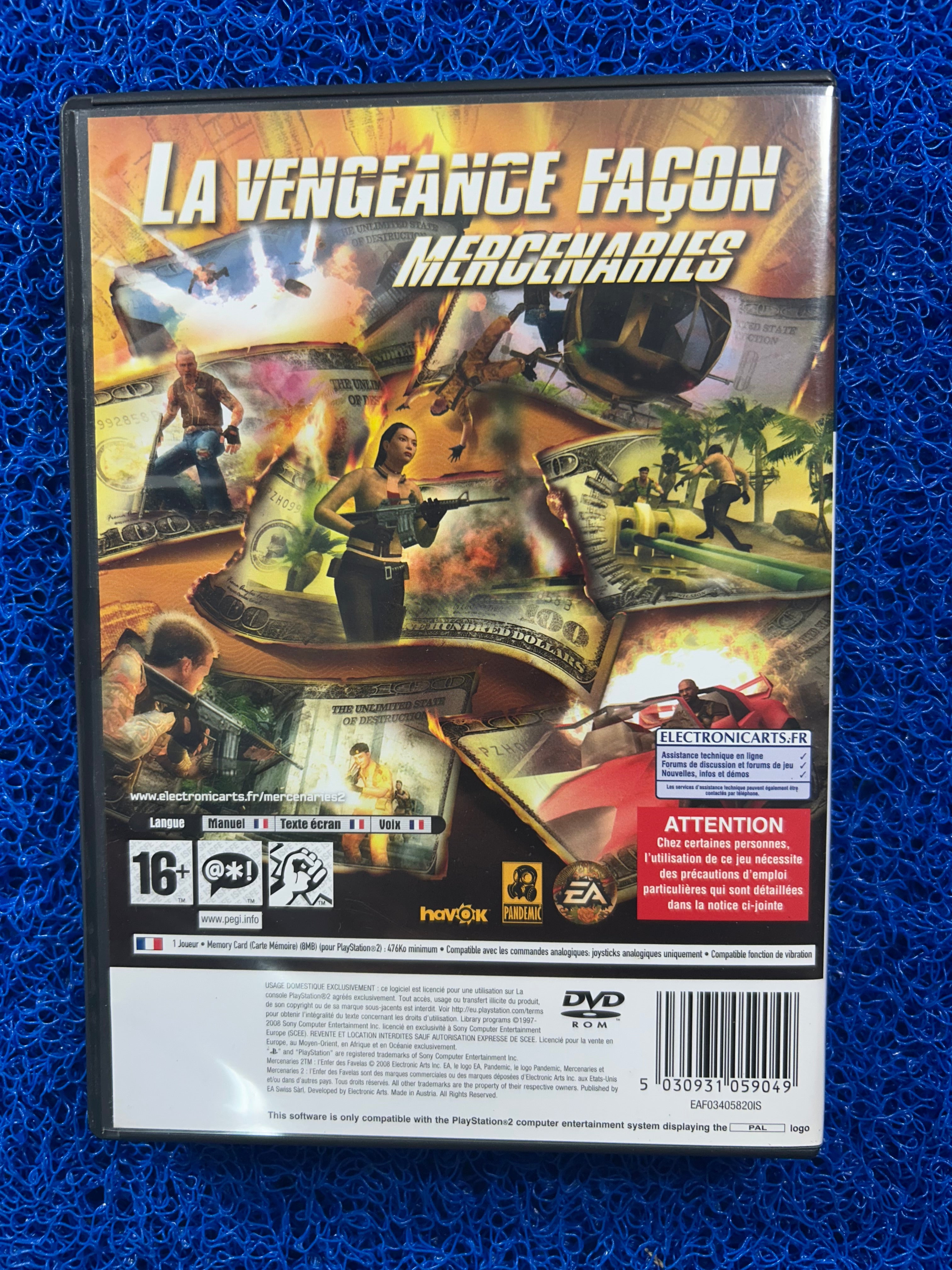 PS2 Mercenaries 2 (E)