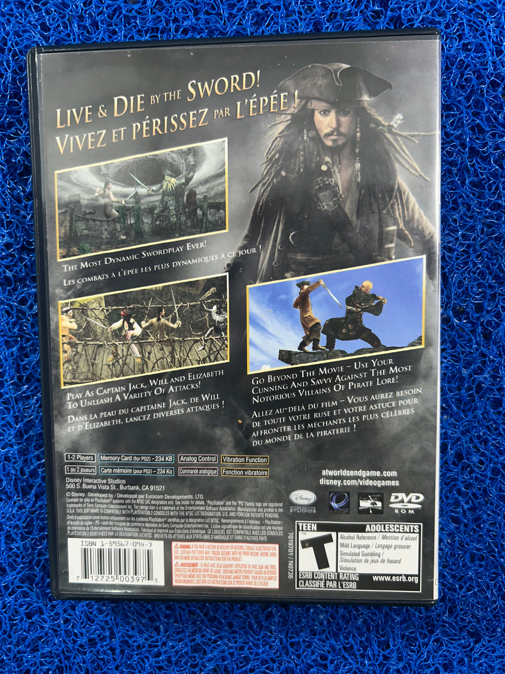 PS2# Pirates of caribbean at worlds end (A)