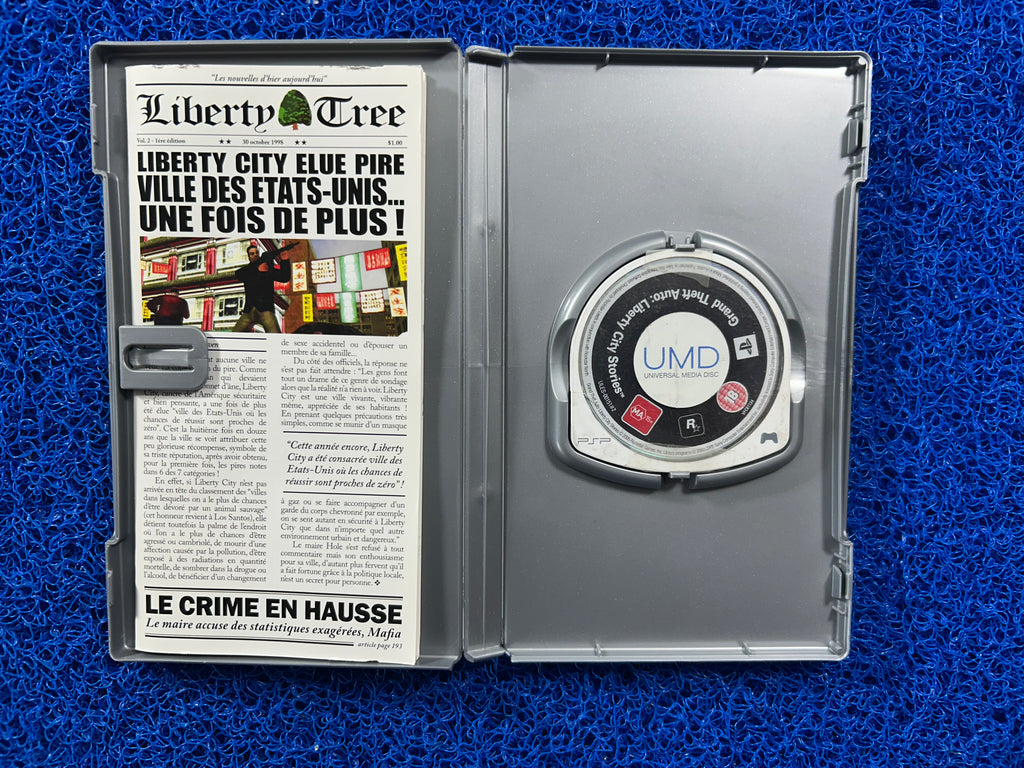 PSP GTA Liberty city stories (E)