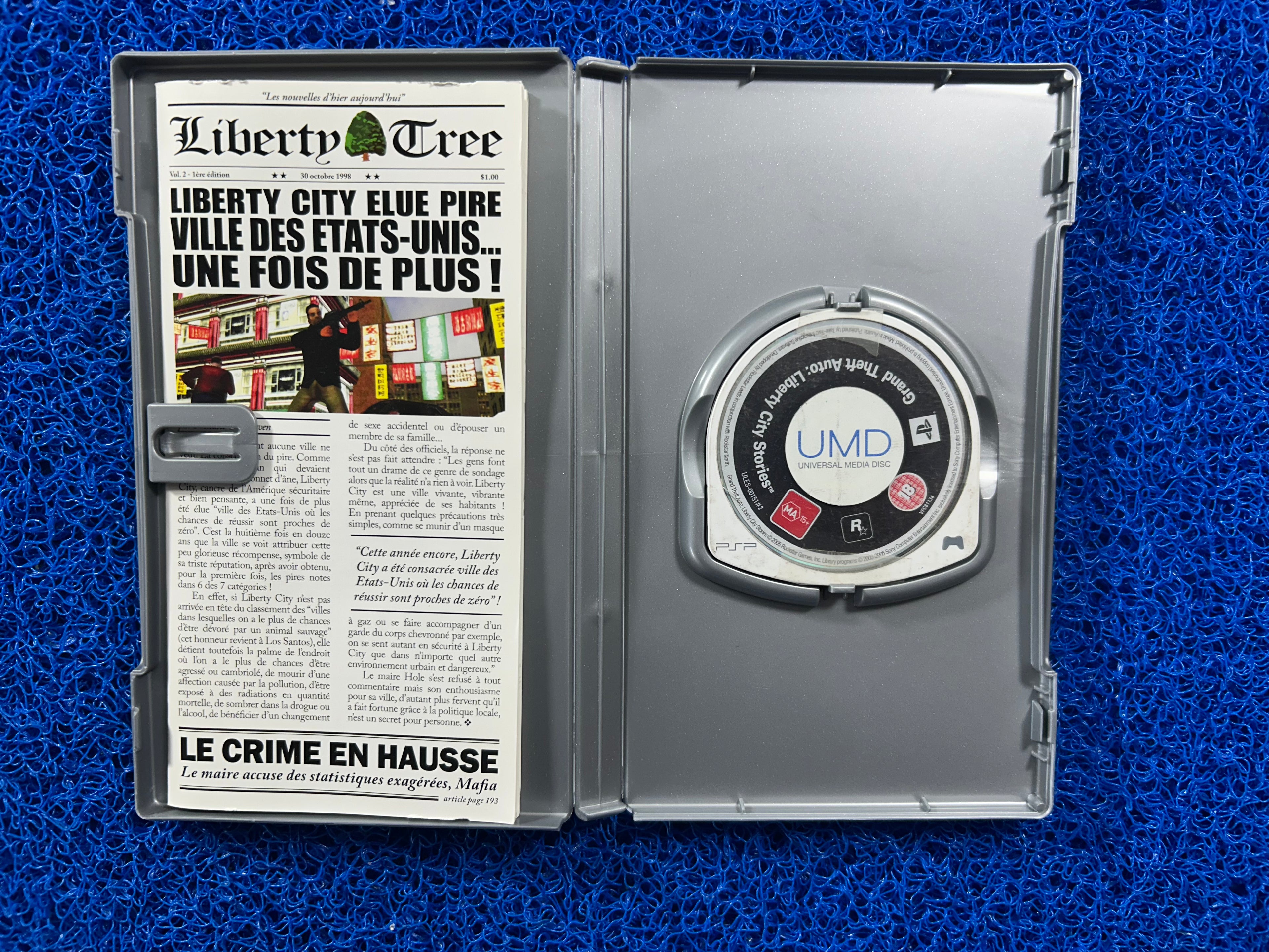 PSP GTA Liberty city stories (E)