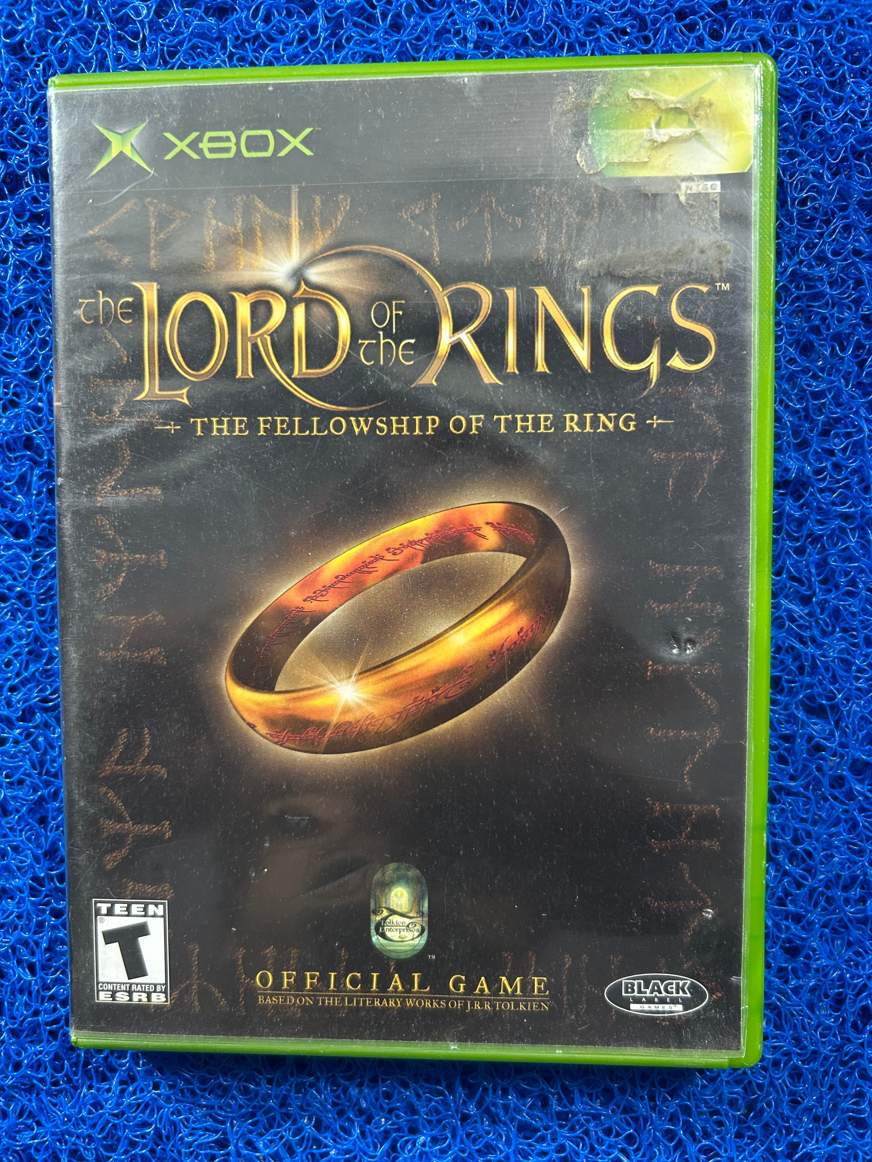 XBOX Lord of the rings the fellowship of the ring (A)