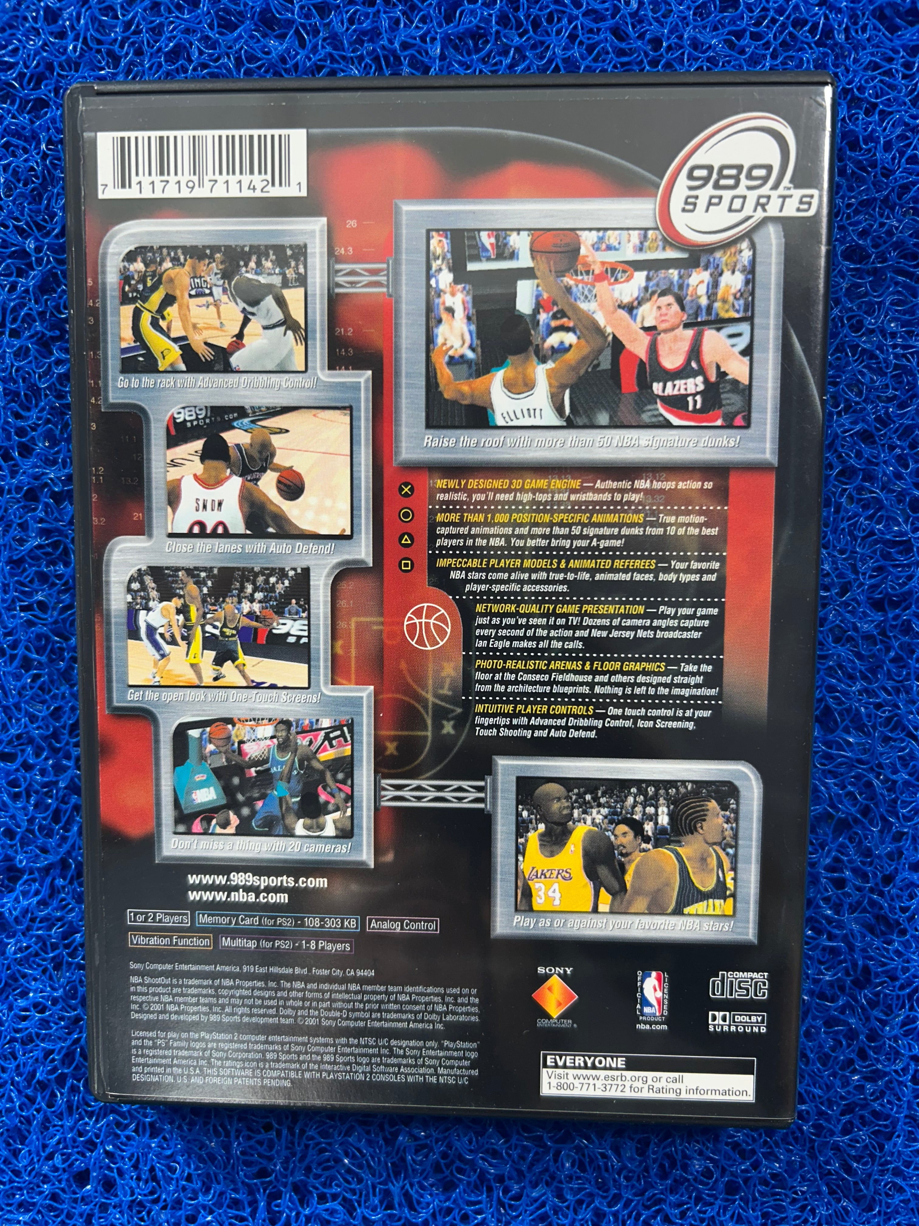 PS2 NBA Shoot out 2001 (A)