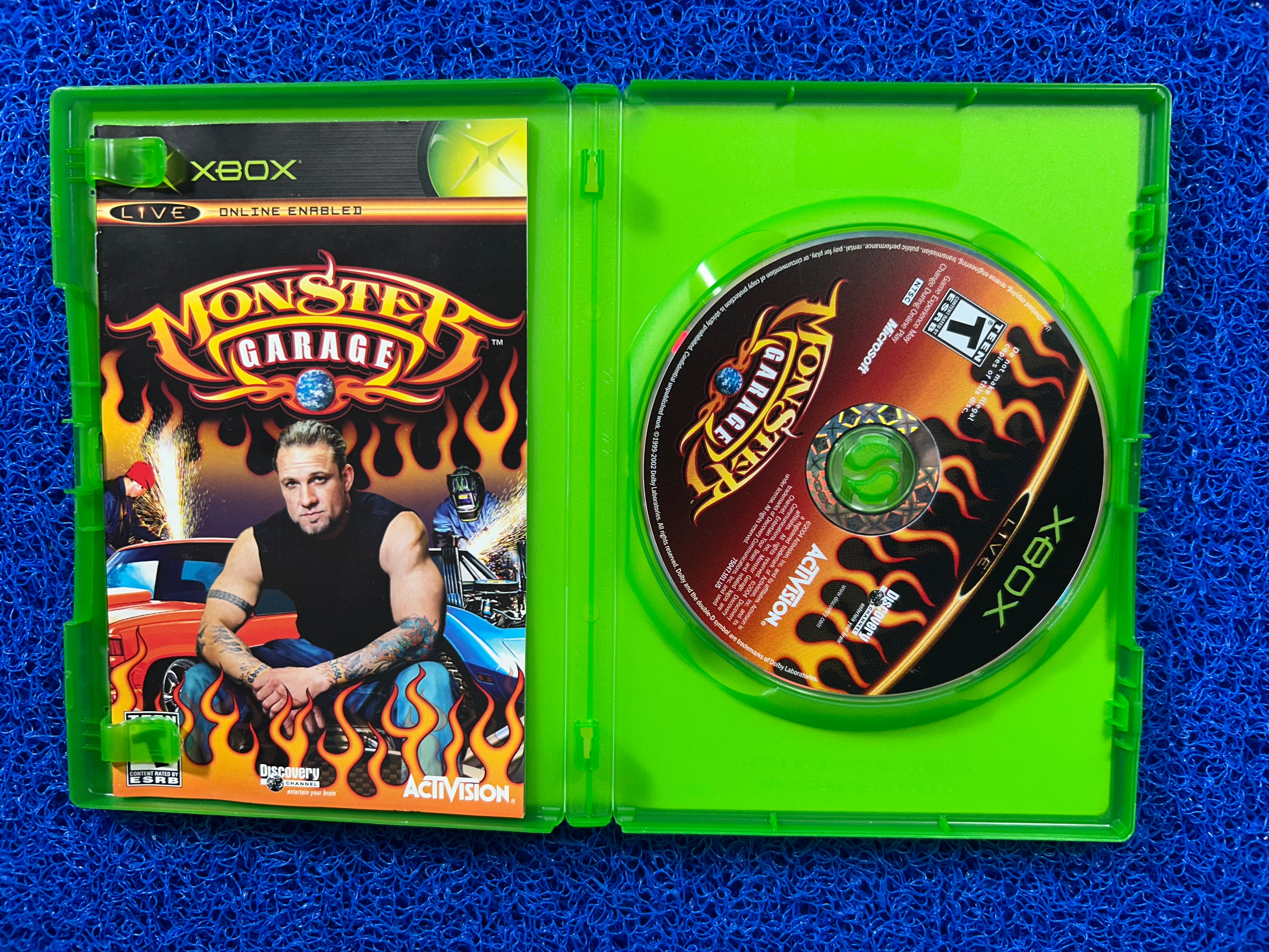 XBOX Monster garage (A)