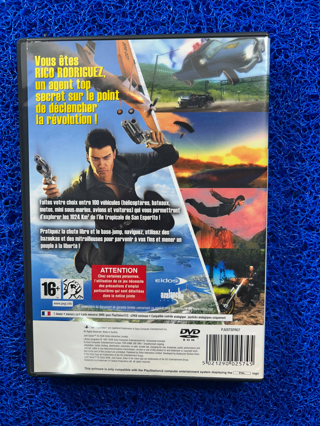 PS2 Just cause (E)
