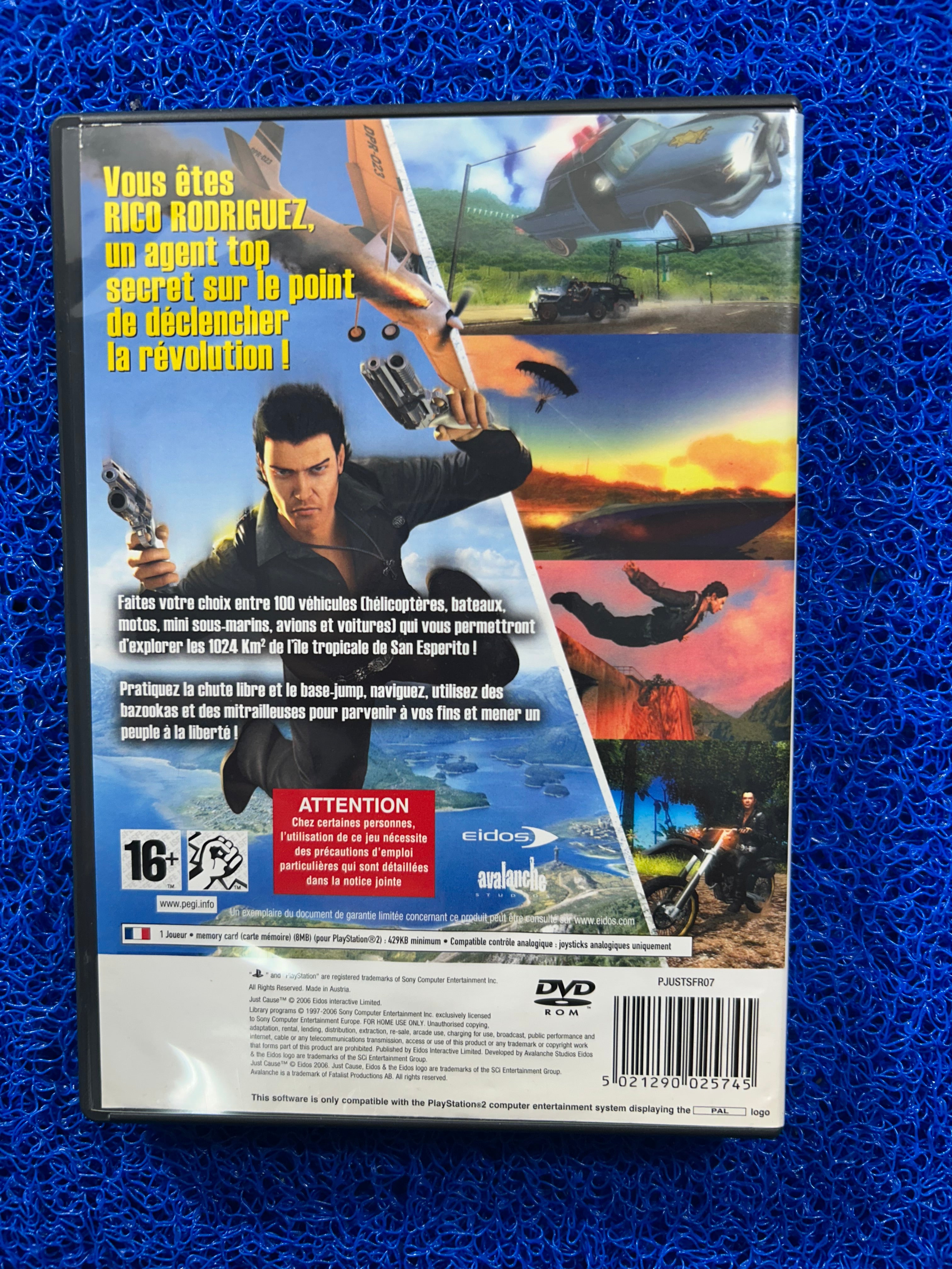 PS2 Just cause (E)