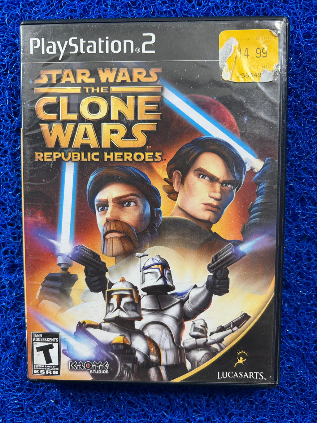 PS2 Star wars the clone wars republic heroes (A)